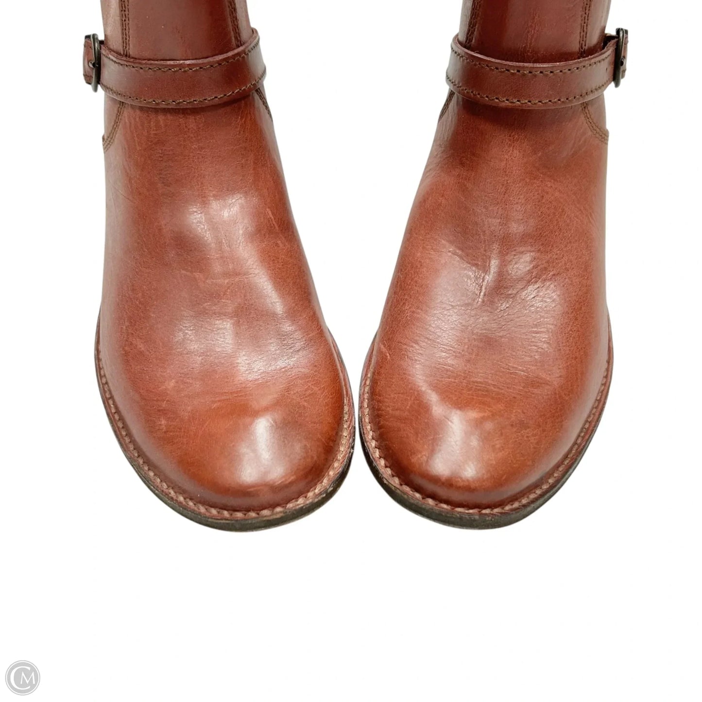 Boots Designer By Frye In Red, Size: 7