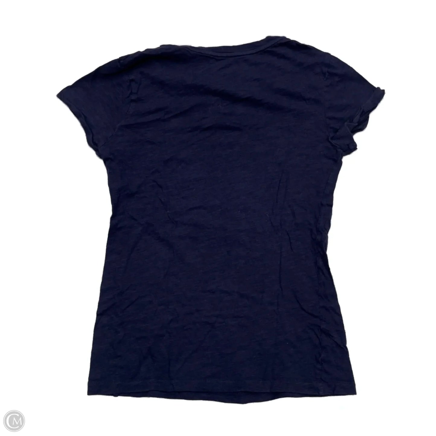 Top Short Sleeve By Michael By Michael Kors In Navy, Size: Xs