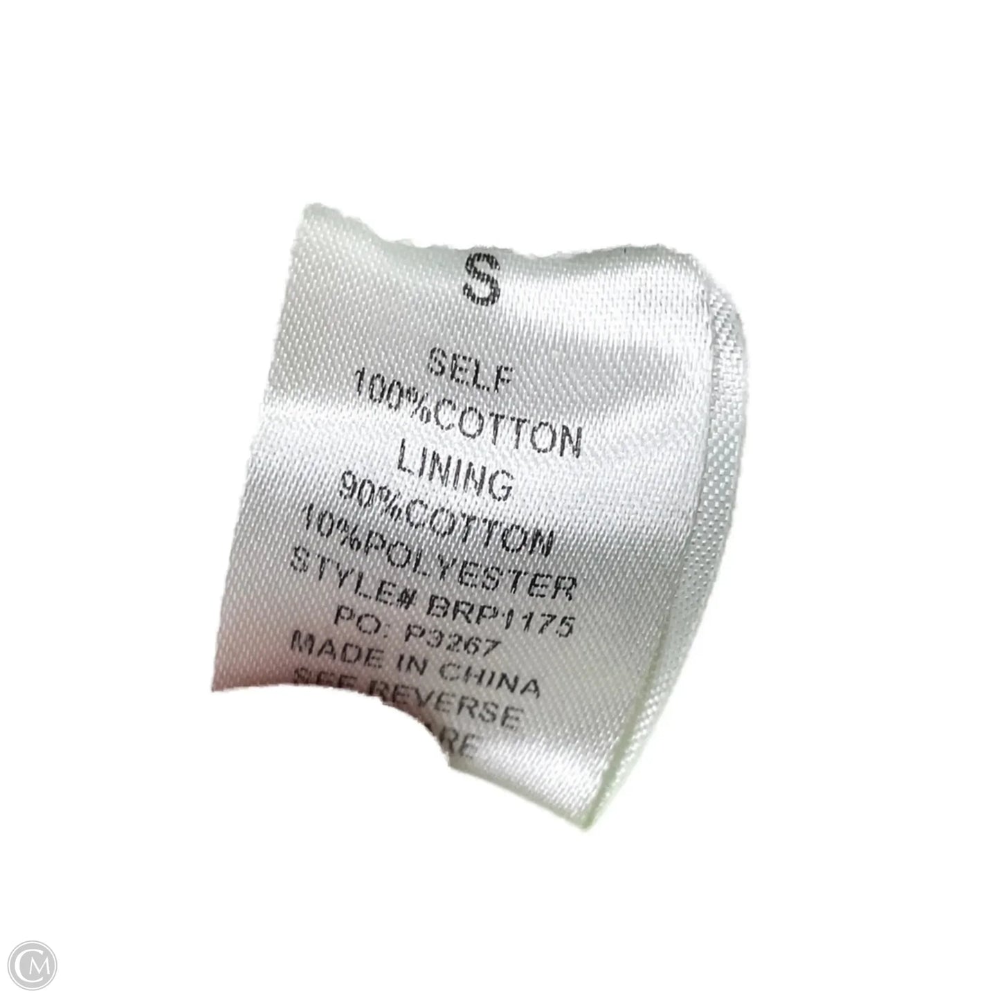 Jeans Straight By Bailey Rose In Green & White, Size: S