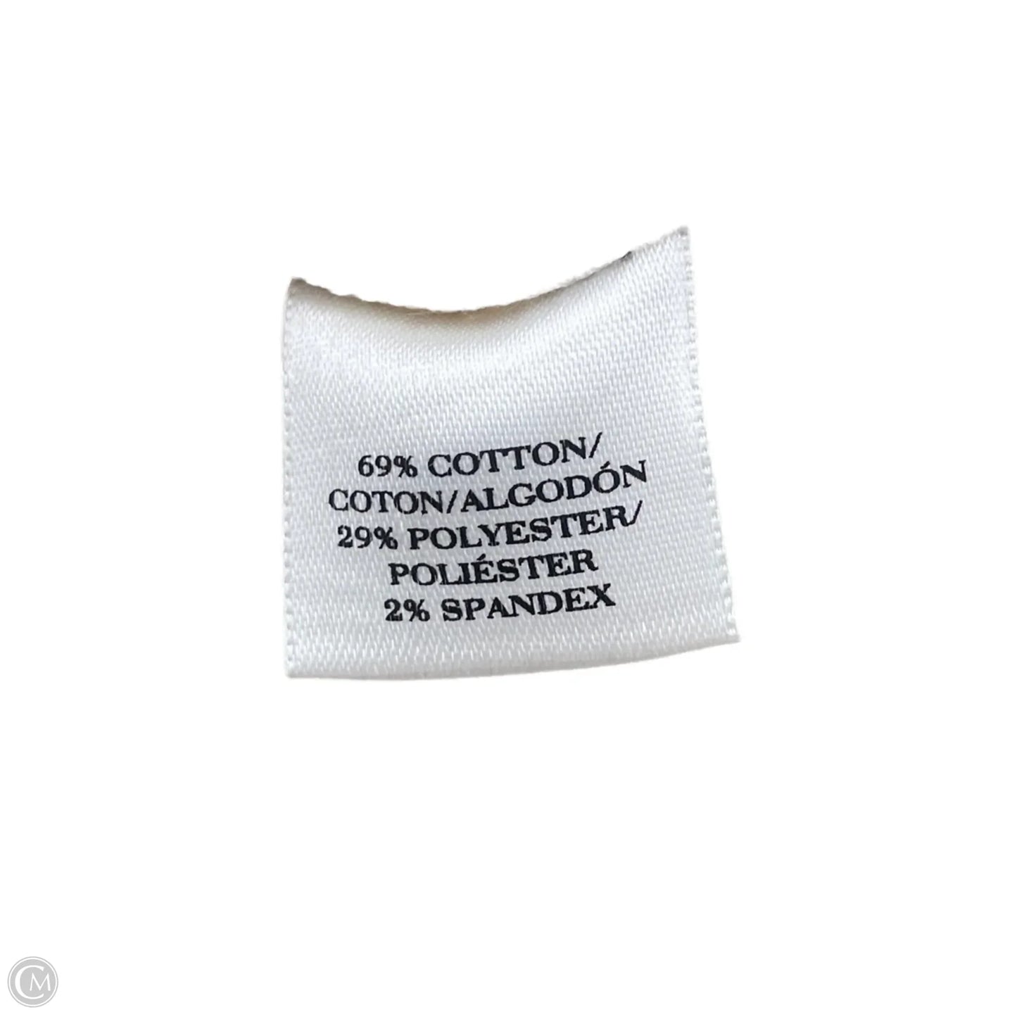 Shorts By Ann Taylor In Blue & Cream, Size: 12