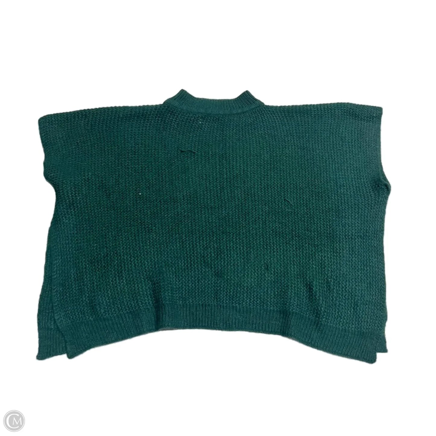 Sweater Short Sleeve By Loft In Green, Size: Xs