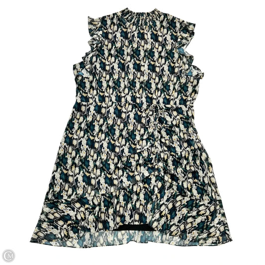 Dress Party Midi By Sam Edelman In Black & Green, Size: 2x