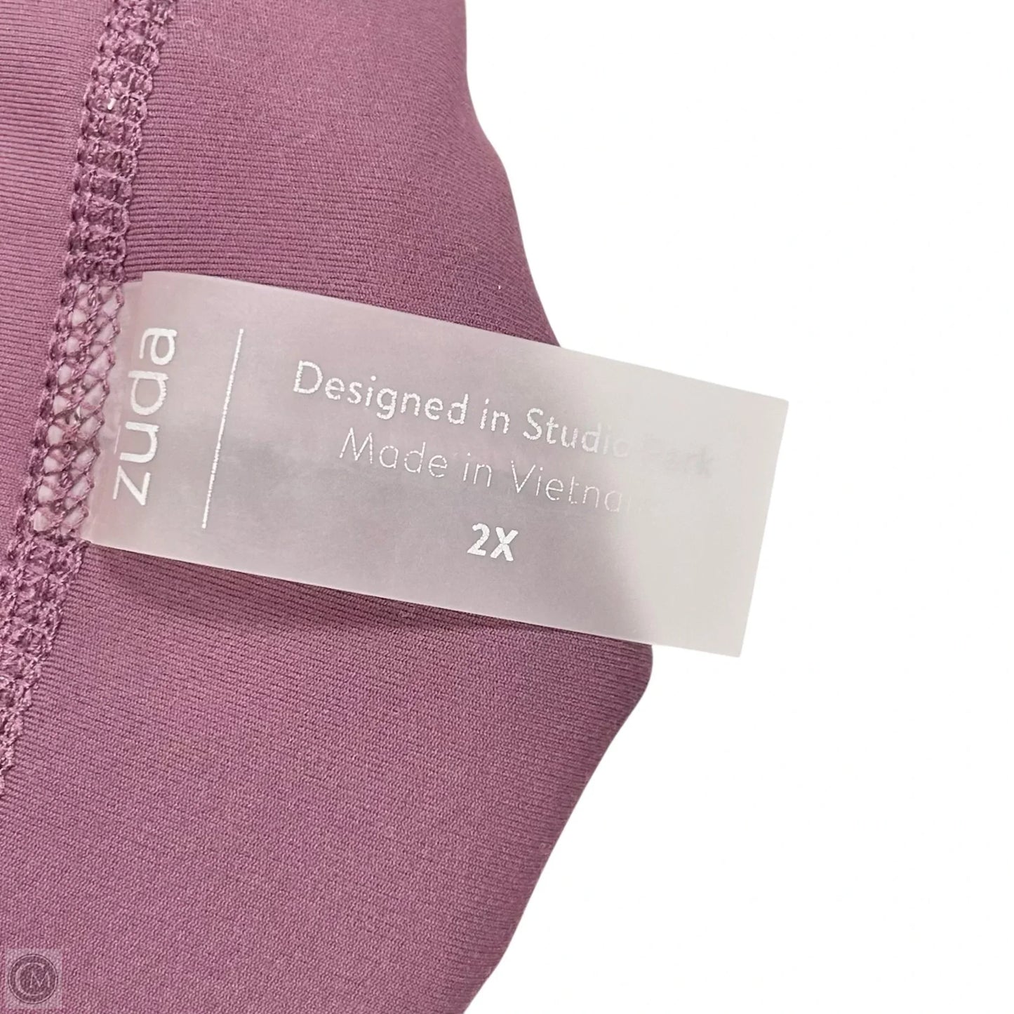 Athletic Skort By Zuda In Mauve, Size: 2x