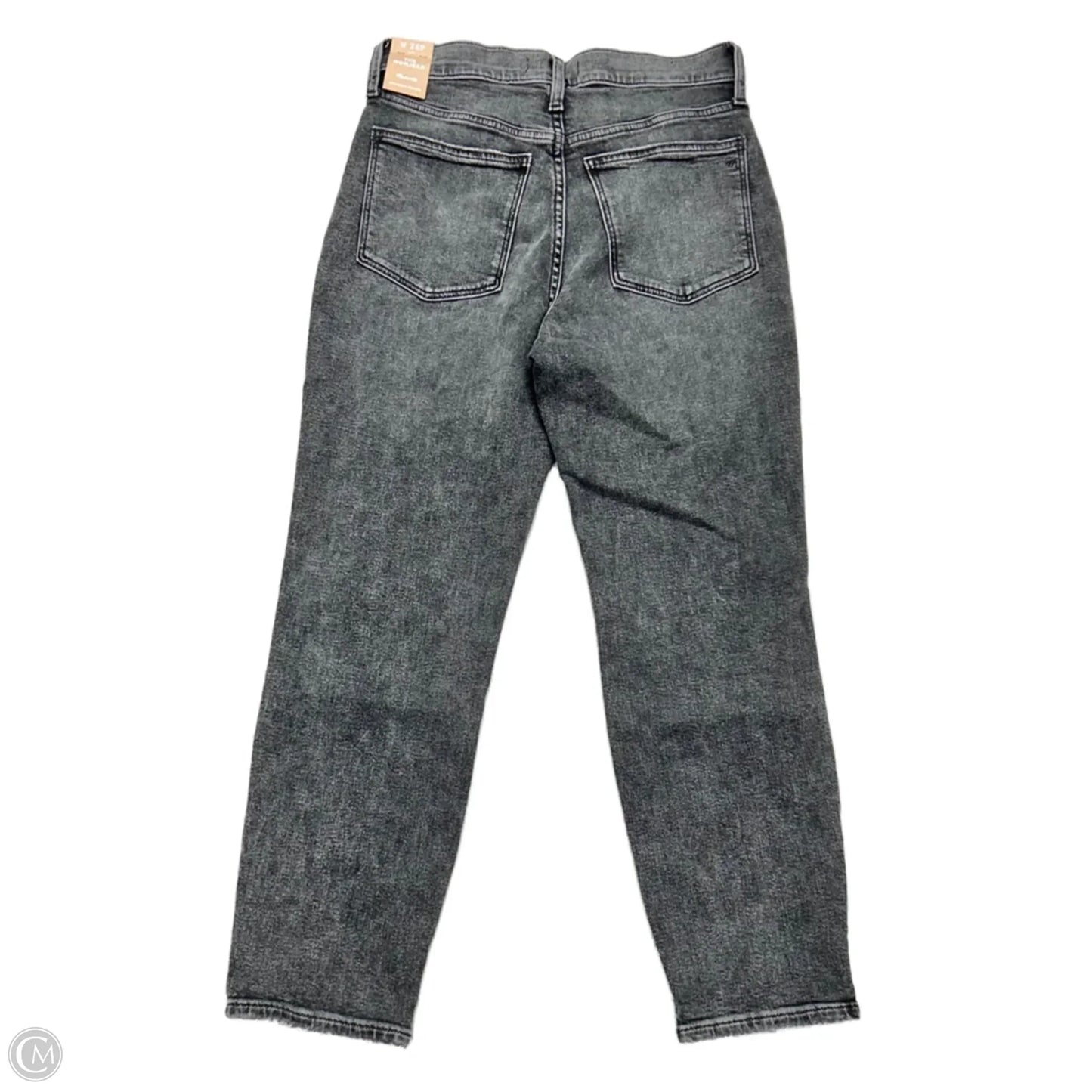 Jeans Straight By Madewell In Black Denim, Size: 2p