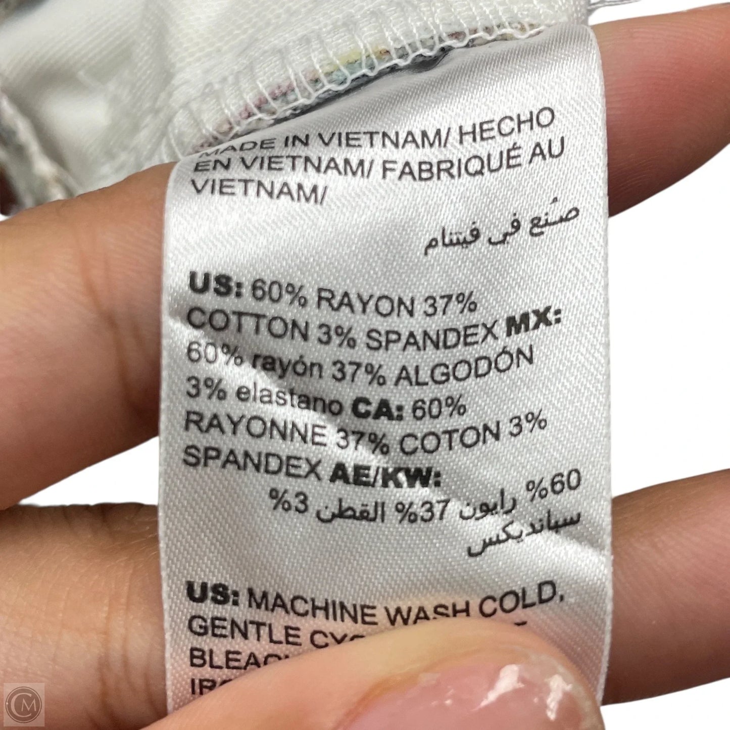 Pants Dress By Chicos In Brown & Cream, Size: 2