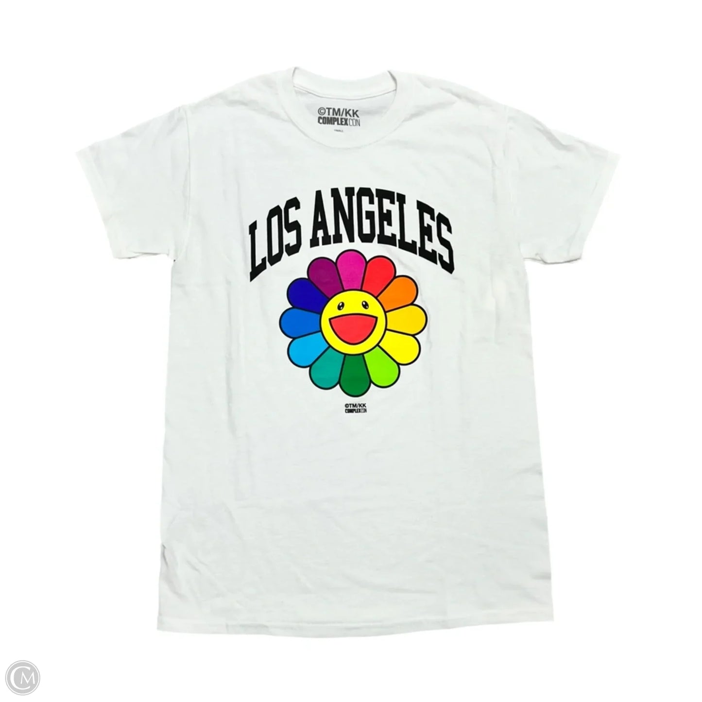 Top Short Sleeve By Takashi Murakami In White, Size: S