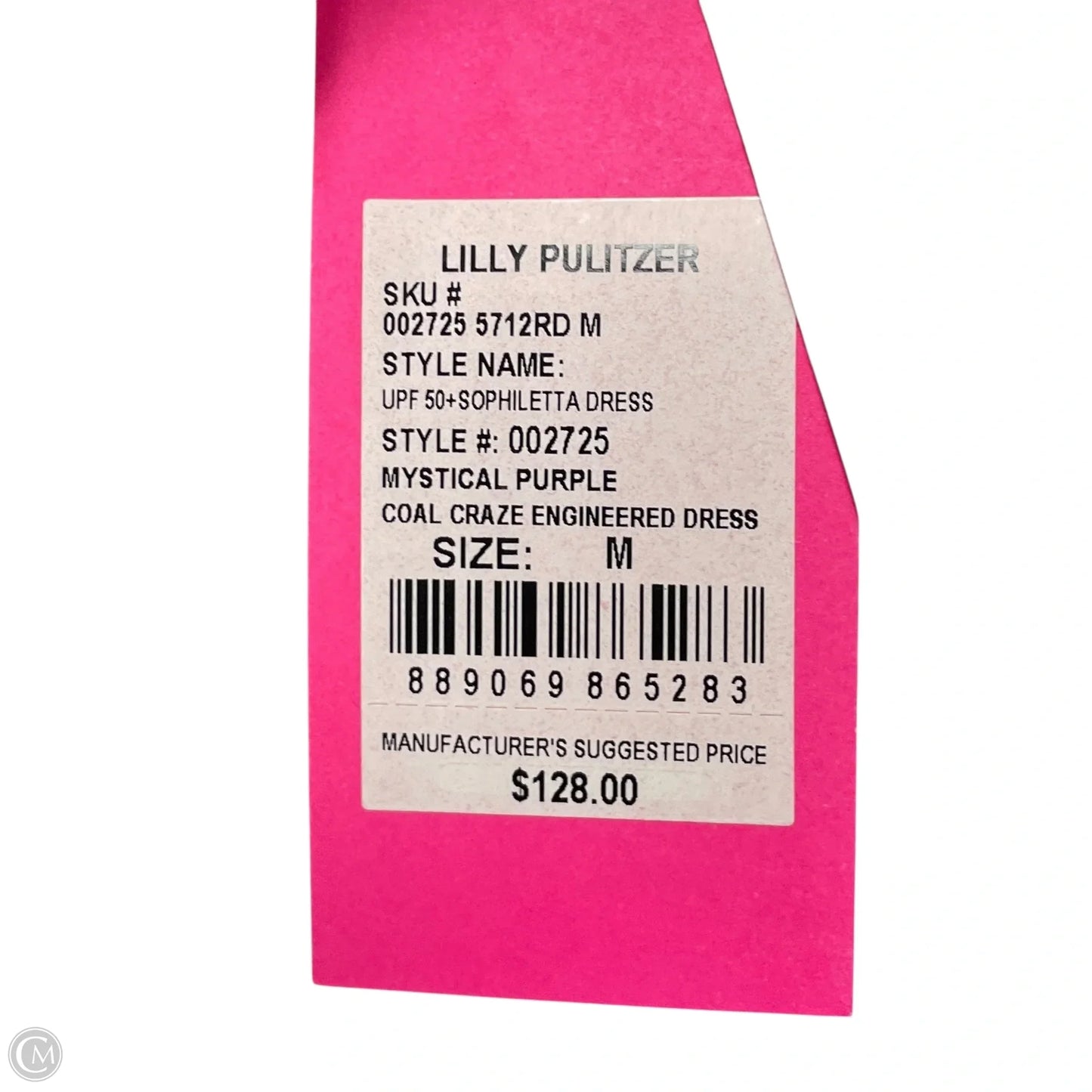 Dress Designer By Lilly Pulitzer In Pink & Purple, Size: M