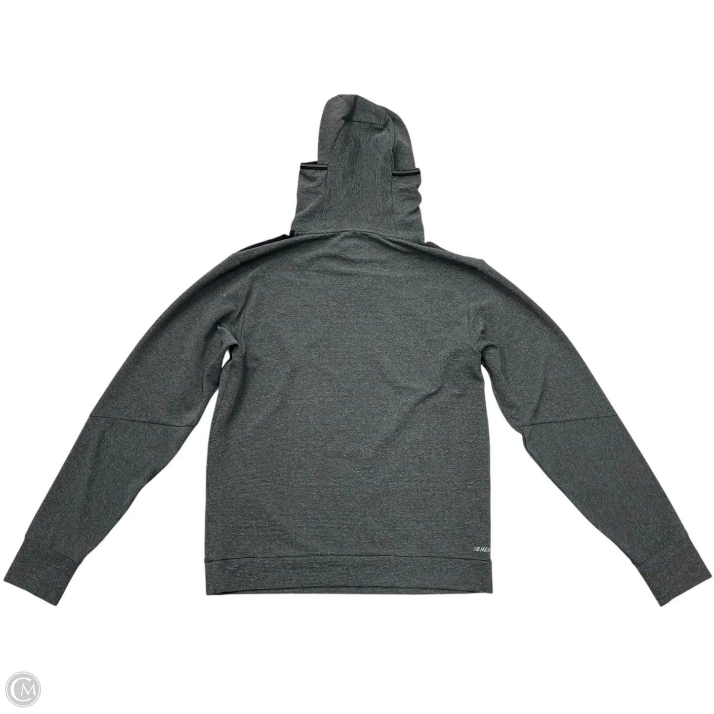 Athletic Jacket By New Balance In Grey, Size: S