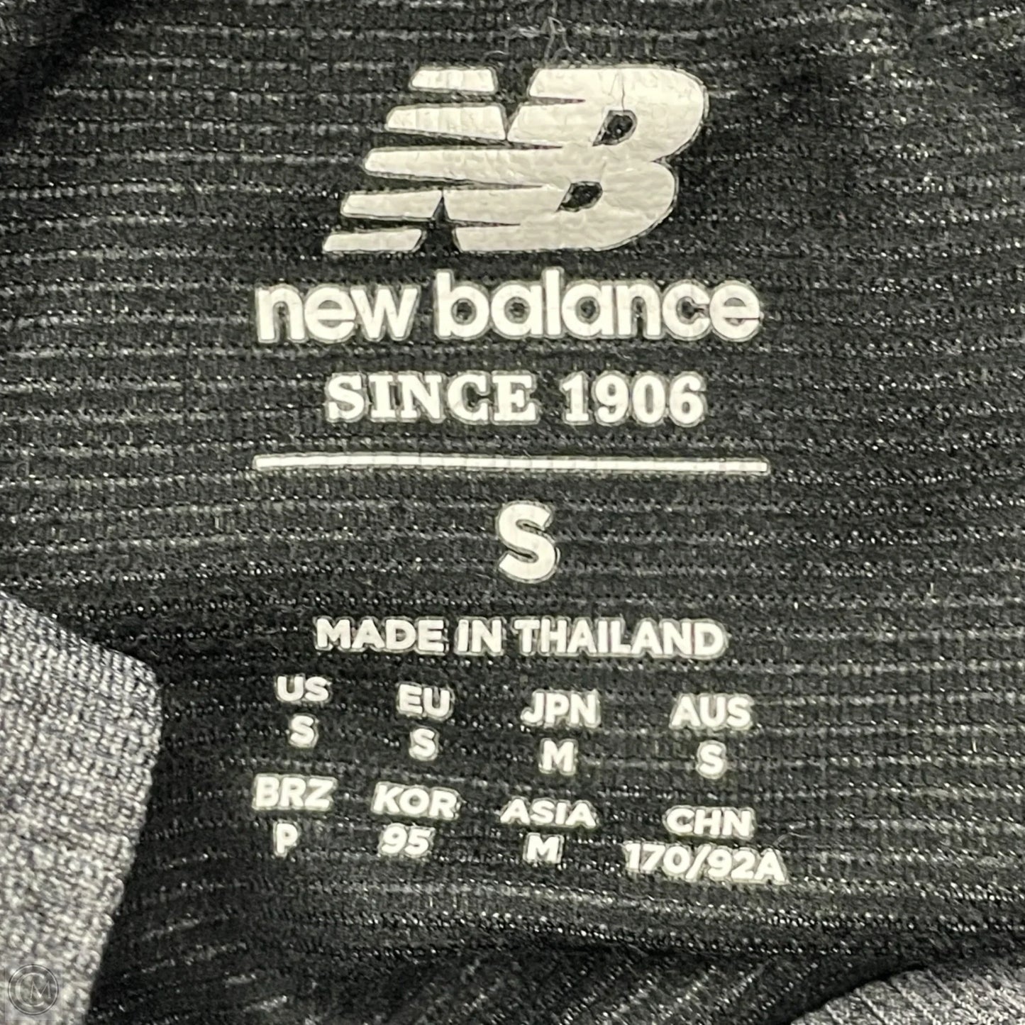 Athletic Jacket By New Balance In Grey, Size: S