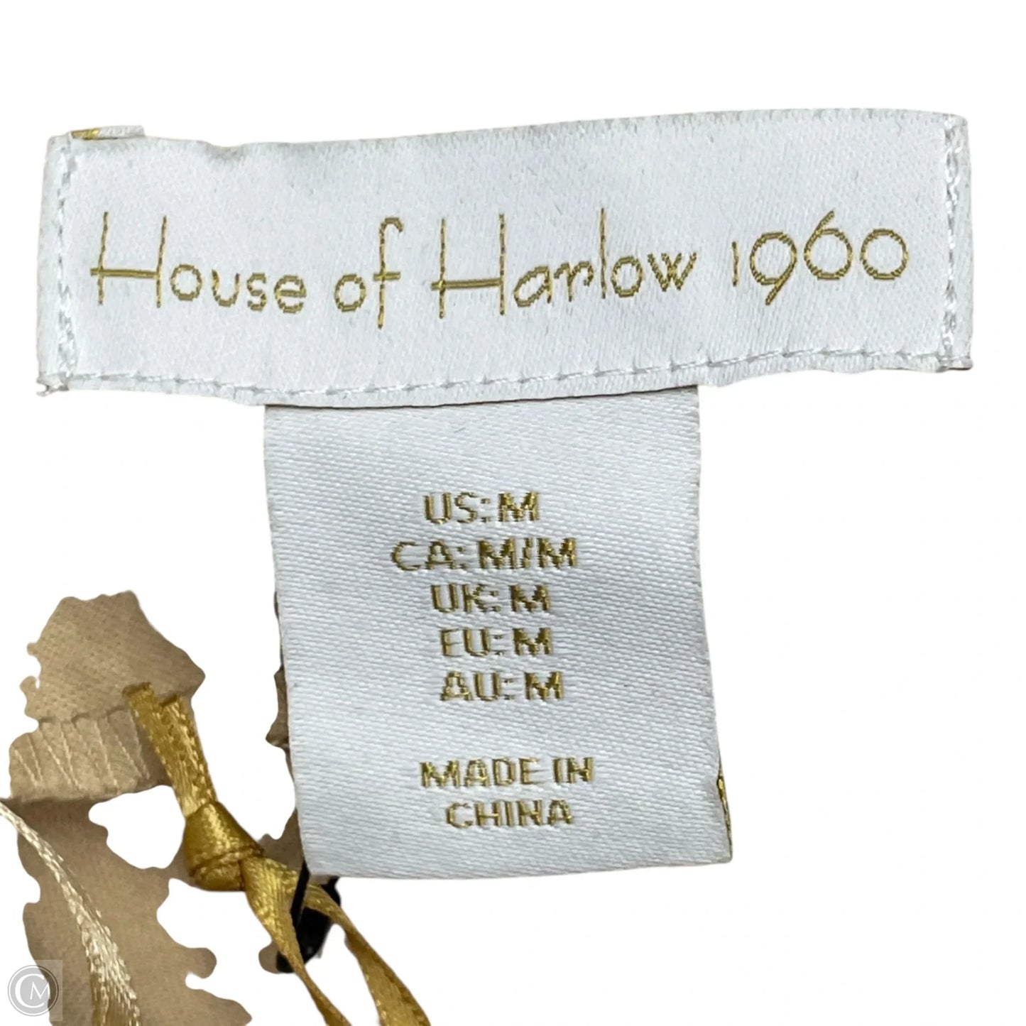 Dress Party Long By House Of Harlow In Gold, Size: M