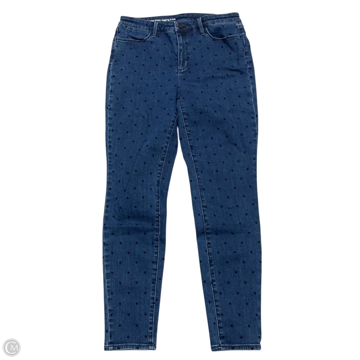 Jeans Straight By Talbots In Blue Denim, Size: 10