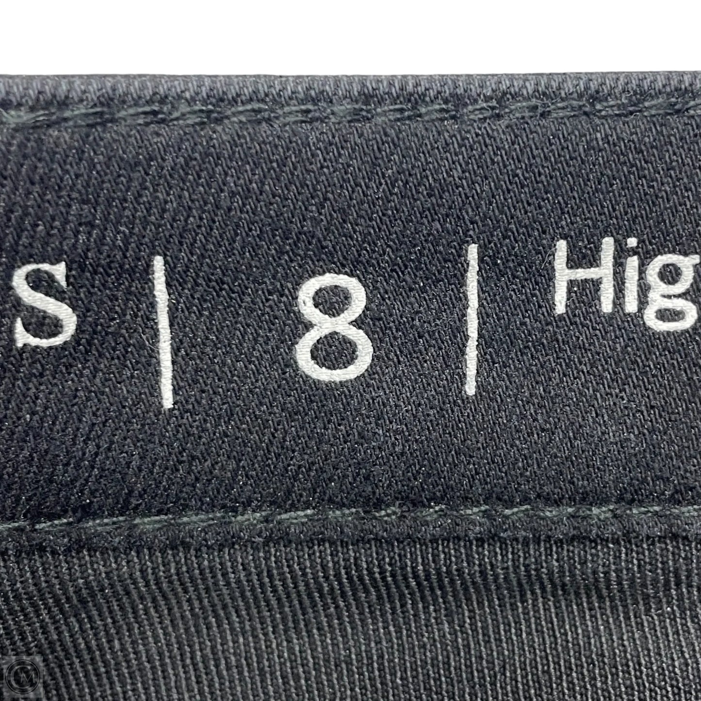 Jeans Jeggings By Talbots In Black Denim, Size: 8