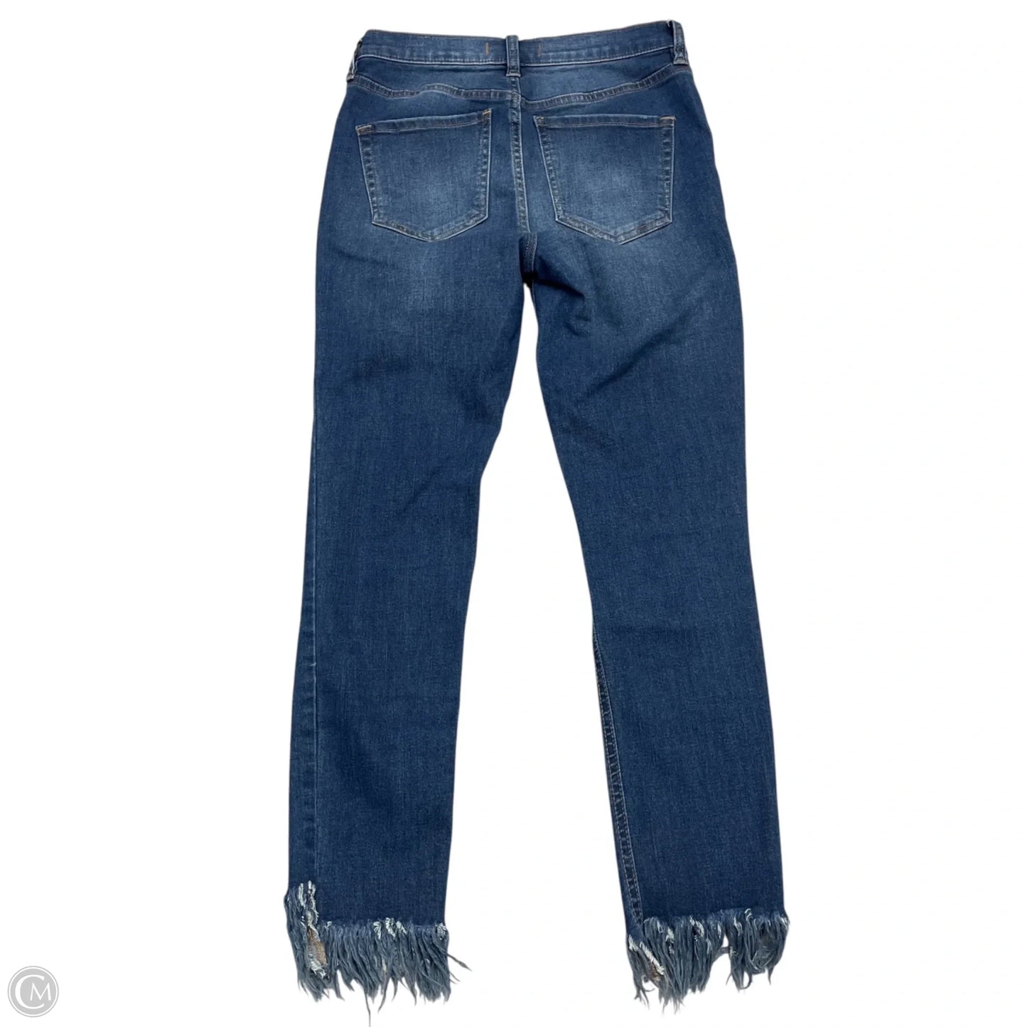 Jeans Skinny By Free People In Blue Denim, Size: 2