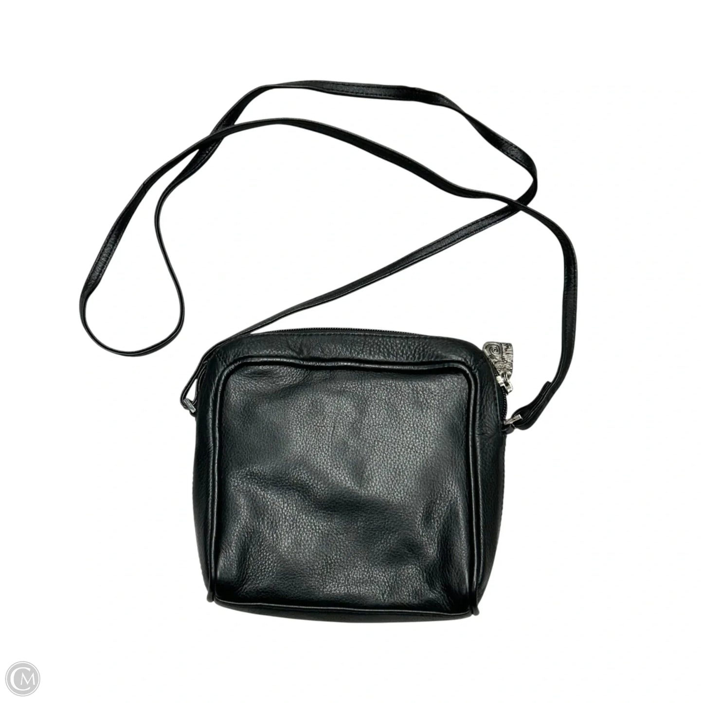 Crossbody Leather By Final Touch, Size: Small