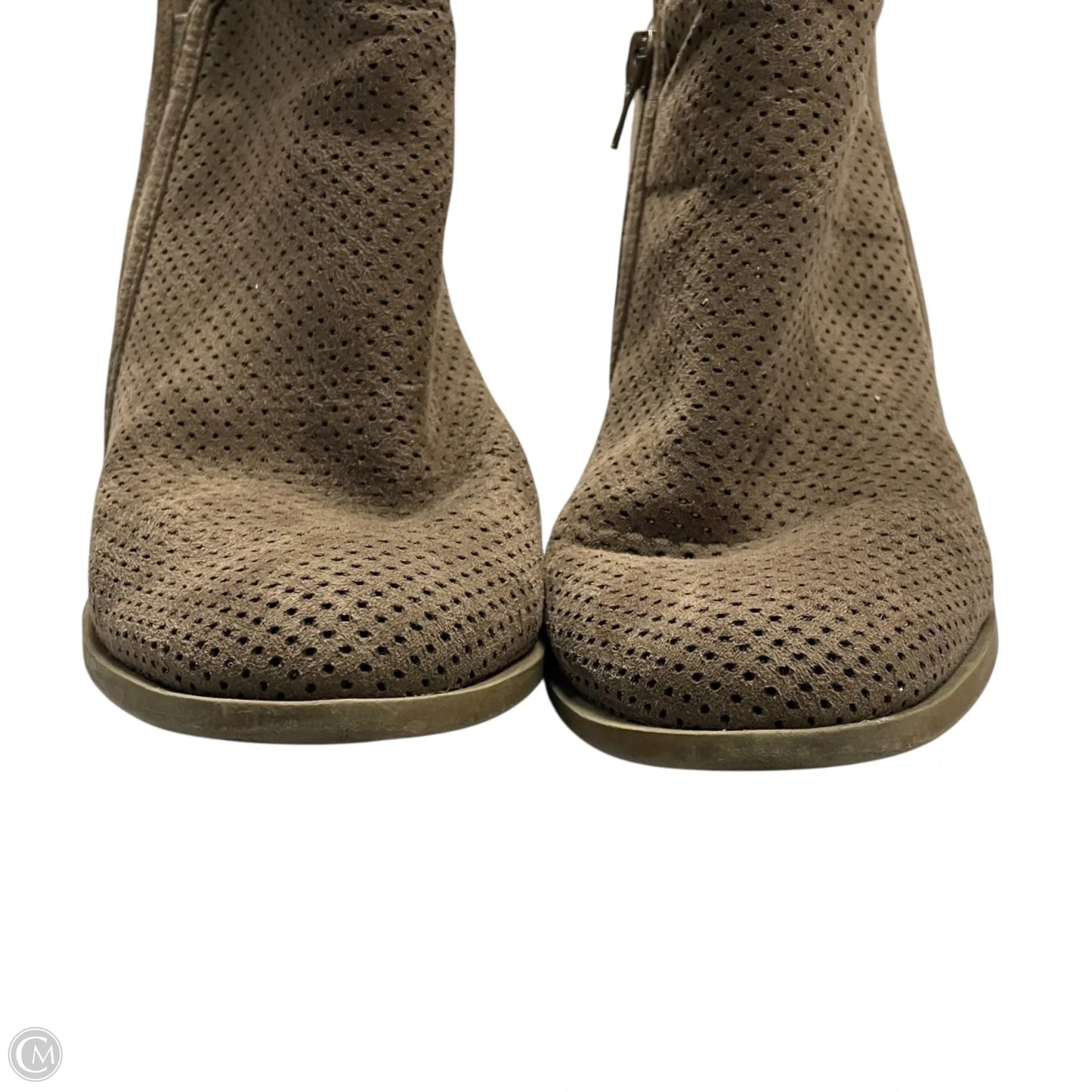 Boots Ankle Heels By Madden Girl In Bronze, Size: 8