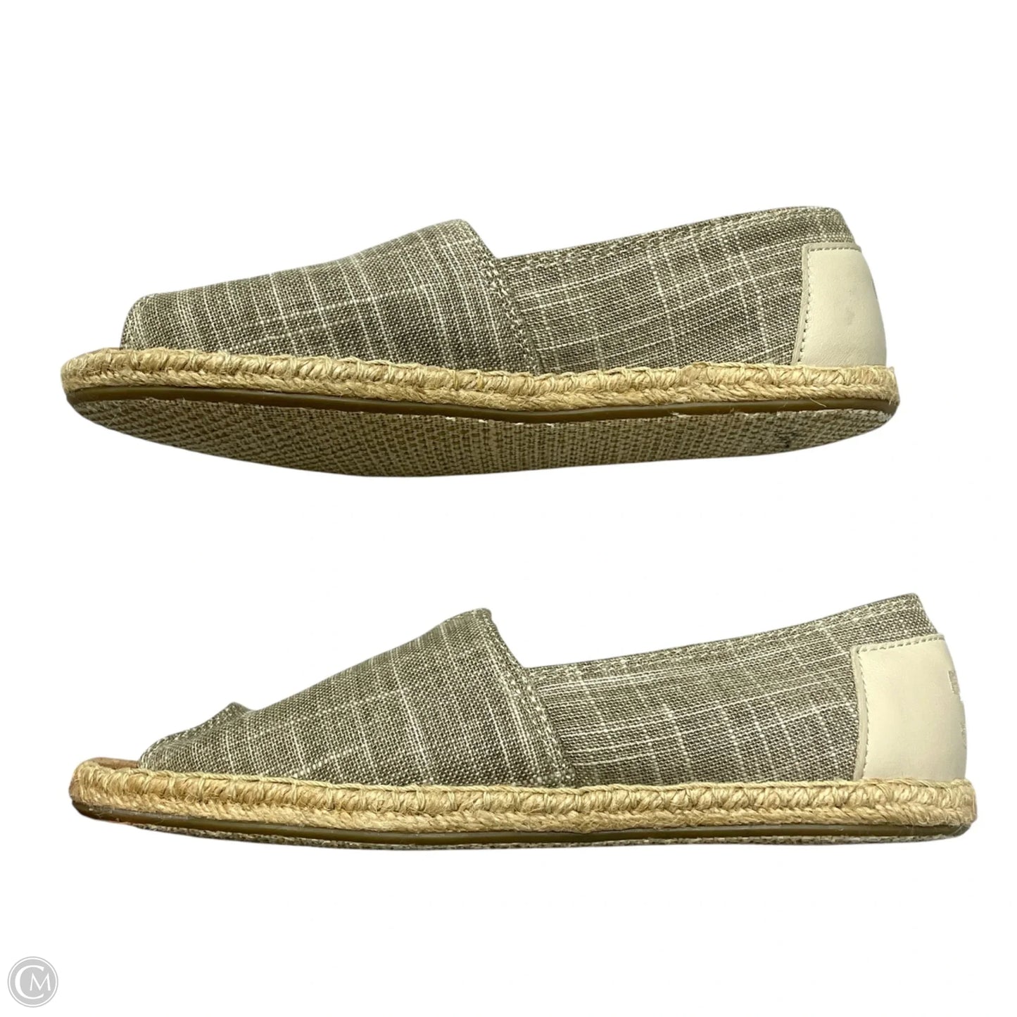 Shoes Flats By Toms In Taupe, Size: 7