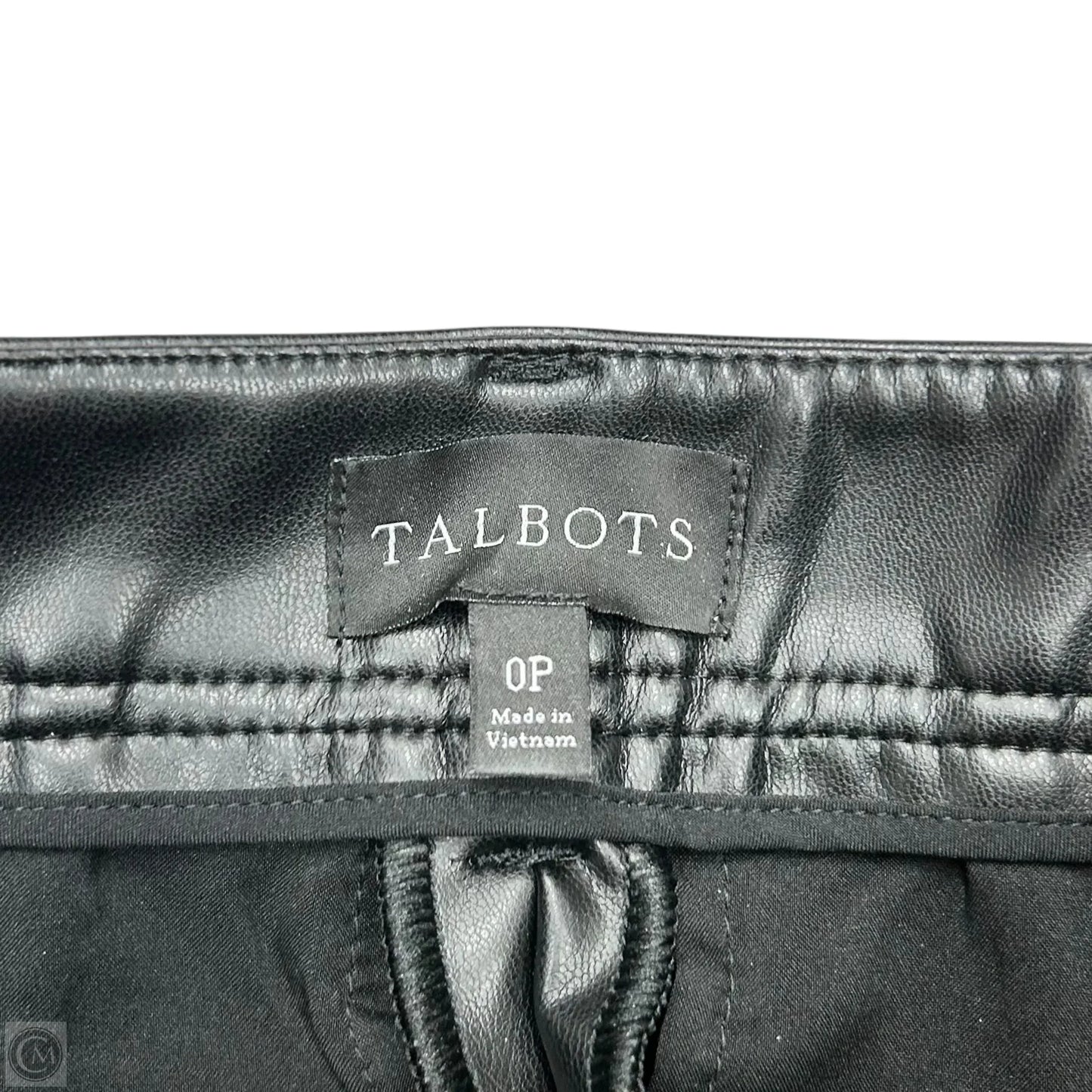 Pants Other By Talbots In Black, Size: 0p