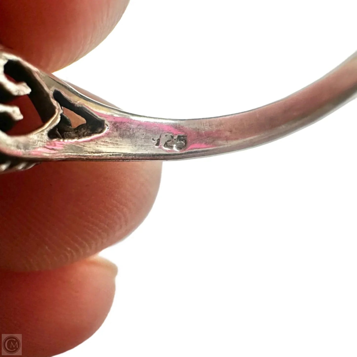 Ring Sterling Silver , Size: 5