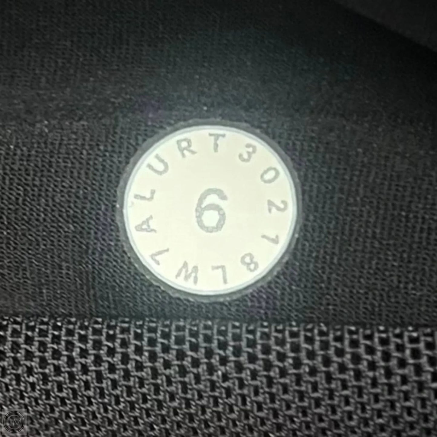 Athletic Shorts By Lululemon In Black & White, Size: S