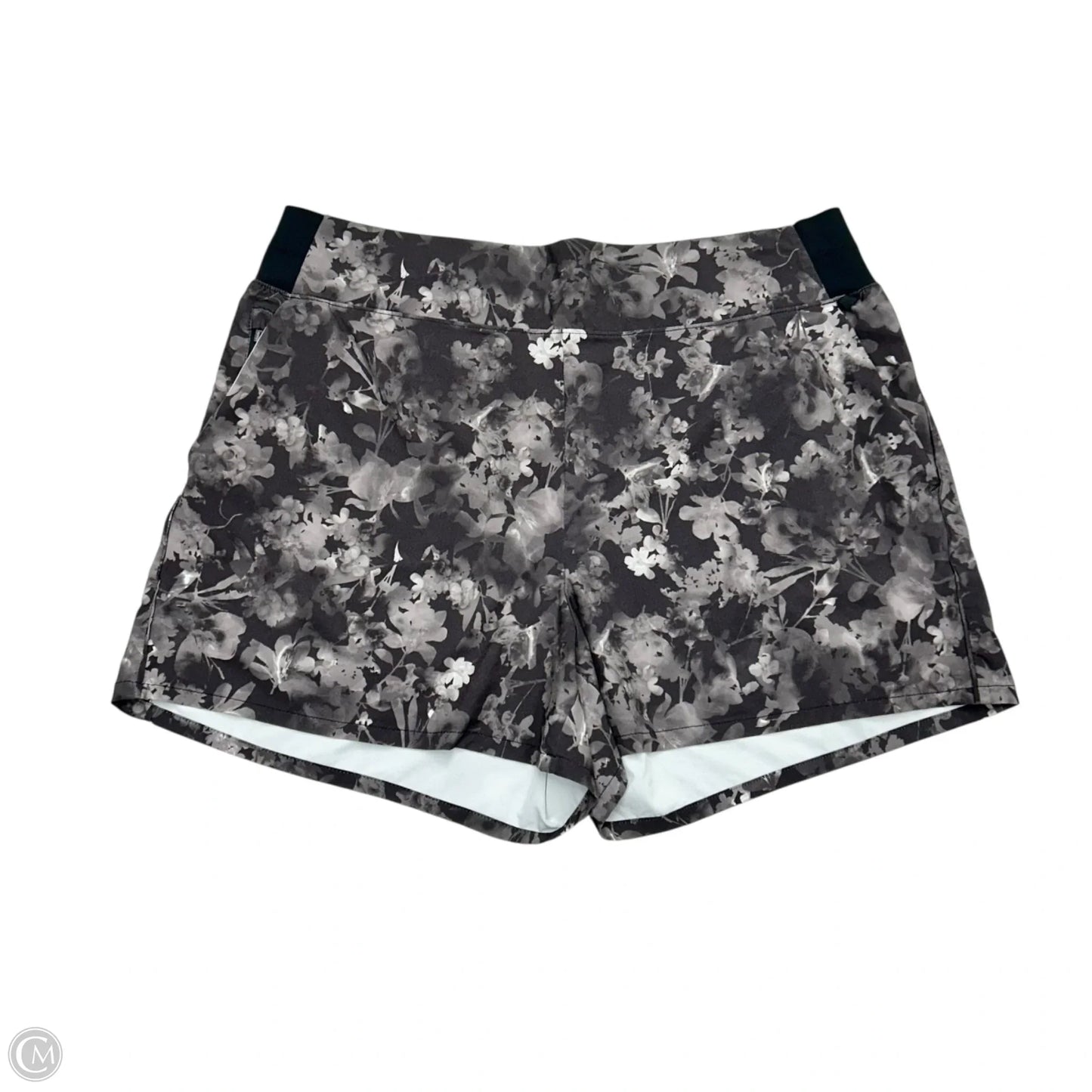 Athletic Shorts By Athleta In Black & Grey, Size: 20