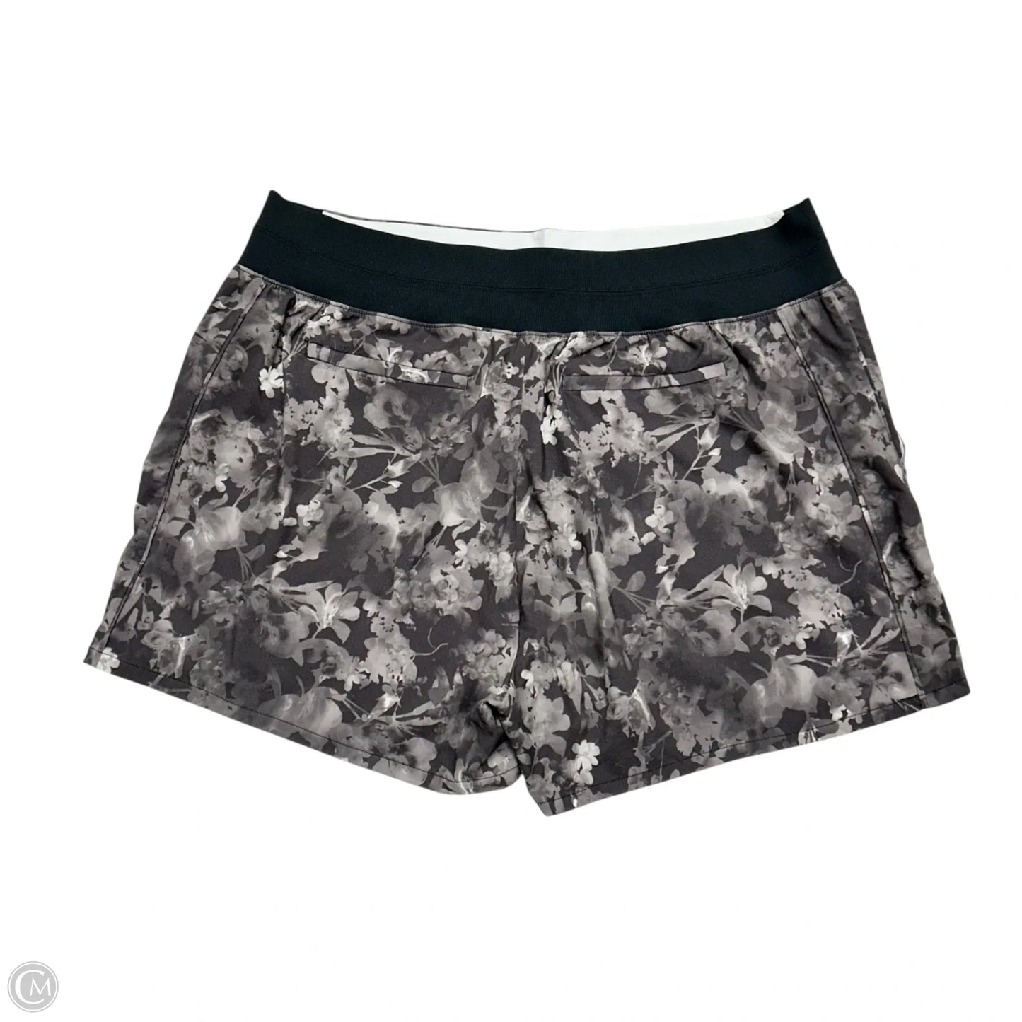 Athletic Shorts By Athleta In Black & Grey, Size: 20