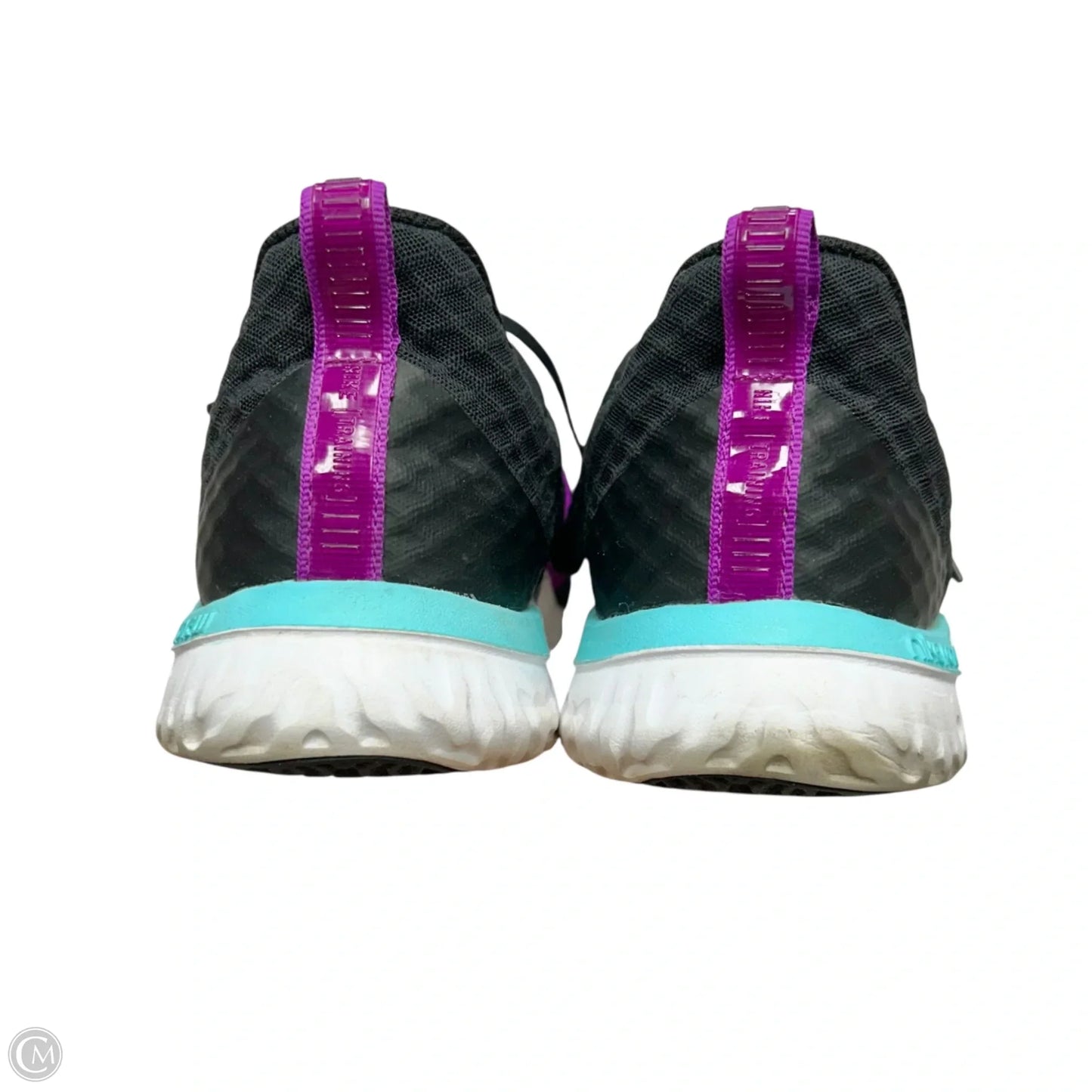 Shoes Athletic By Nike In Black & Purple, Size: 10