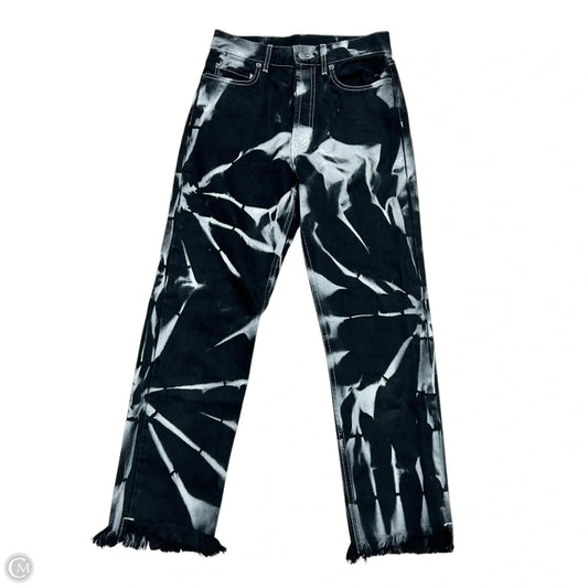 Jeans Straight By Carmar In Black Denim, Size: 2