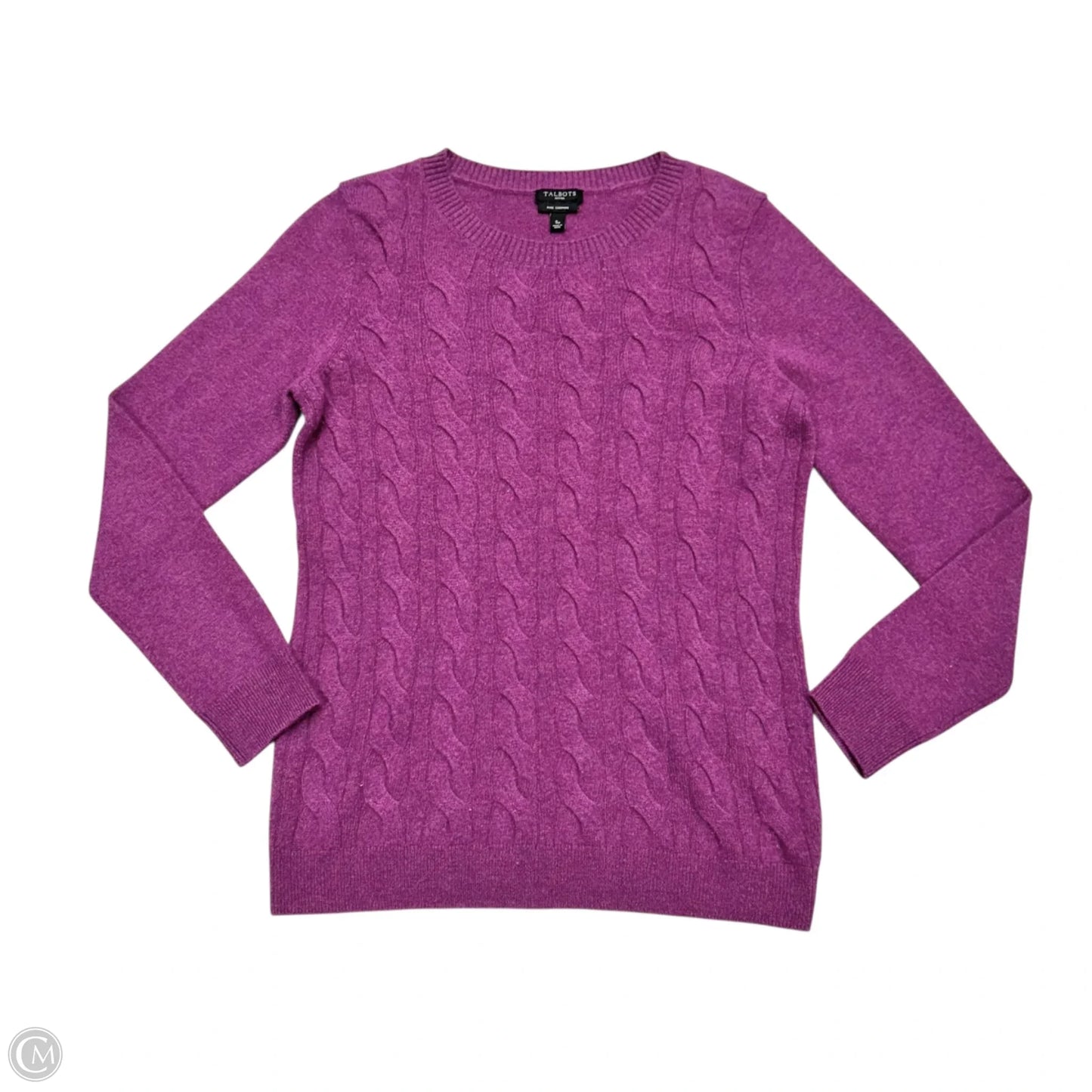 Sweater Cashmere By Talbots In Purple, Size: Sp