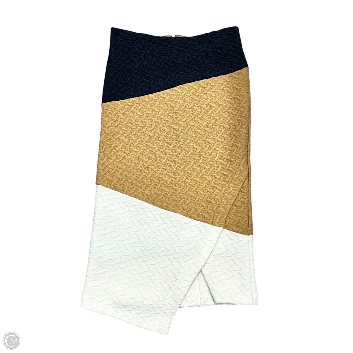 Skirt Midi By Hd In Paris In Blue & Brown, Size: 0