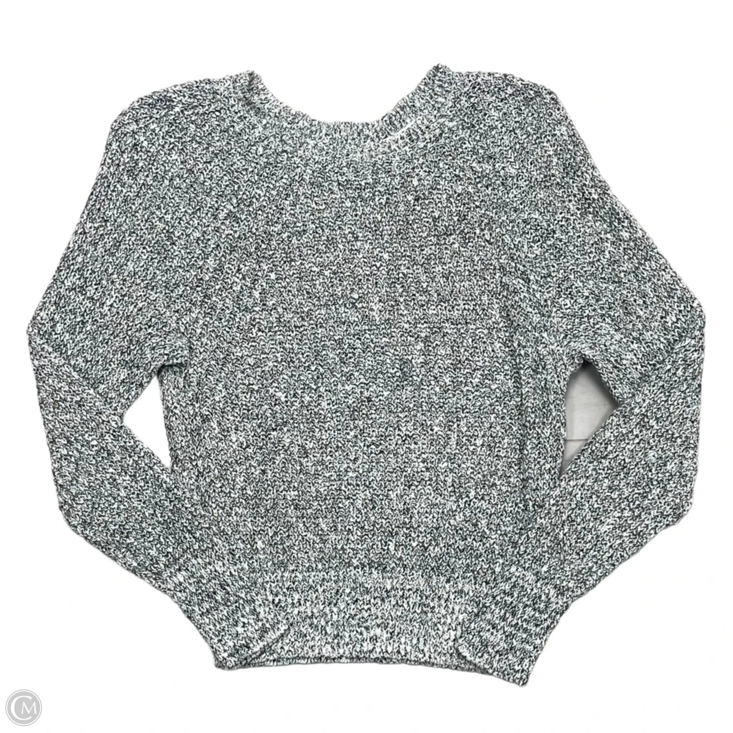 Sweater By Free People In Black & White, Size: Xs
