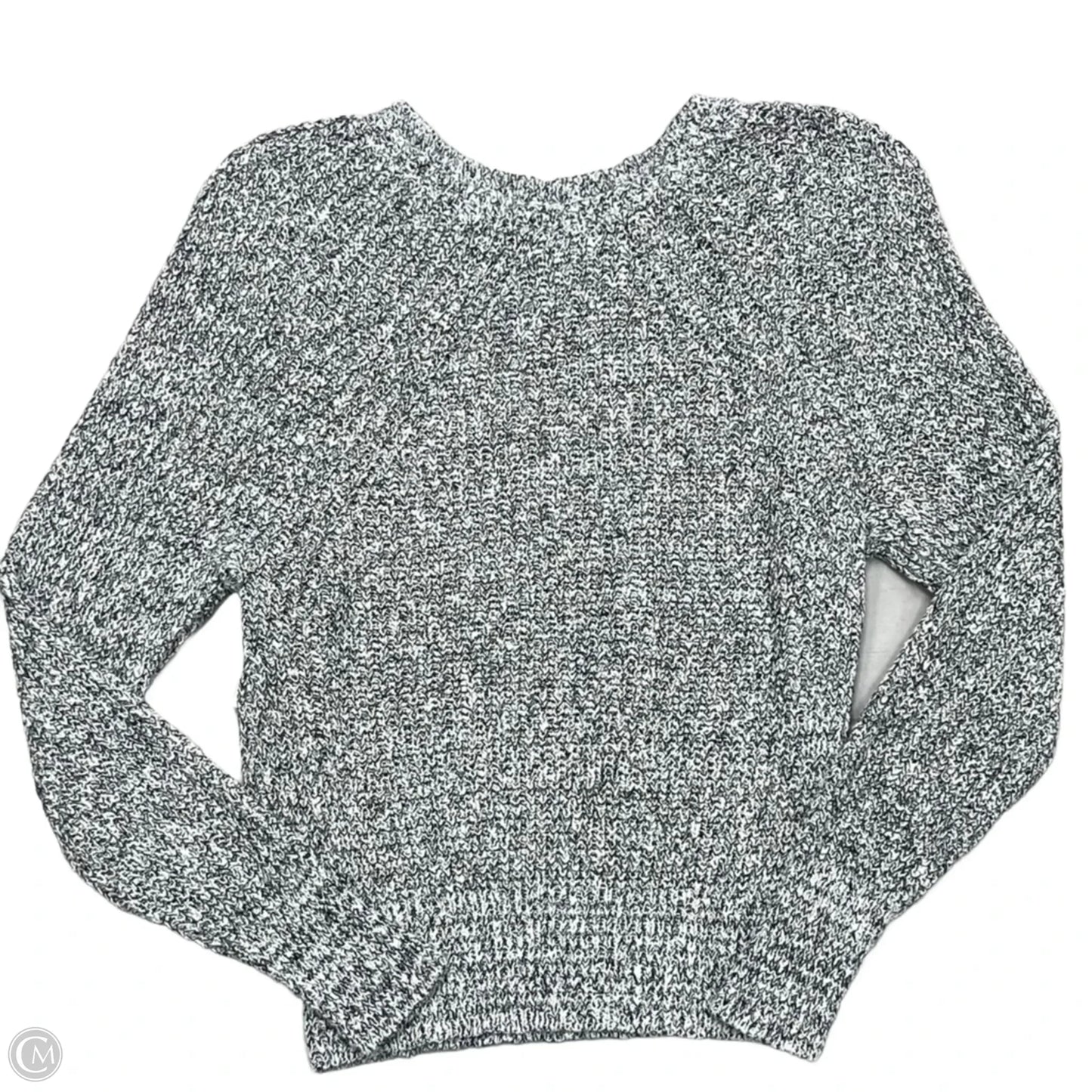Sweater By Free People In Black & White, Size: Xs