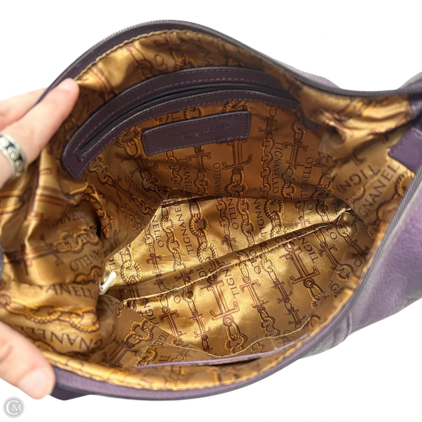 Handbag Leather By Tignanello  Purses, Size: Medium