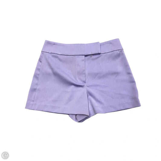 Shorts Designer By Alice + Olivia In Purple, Size: 6