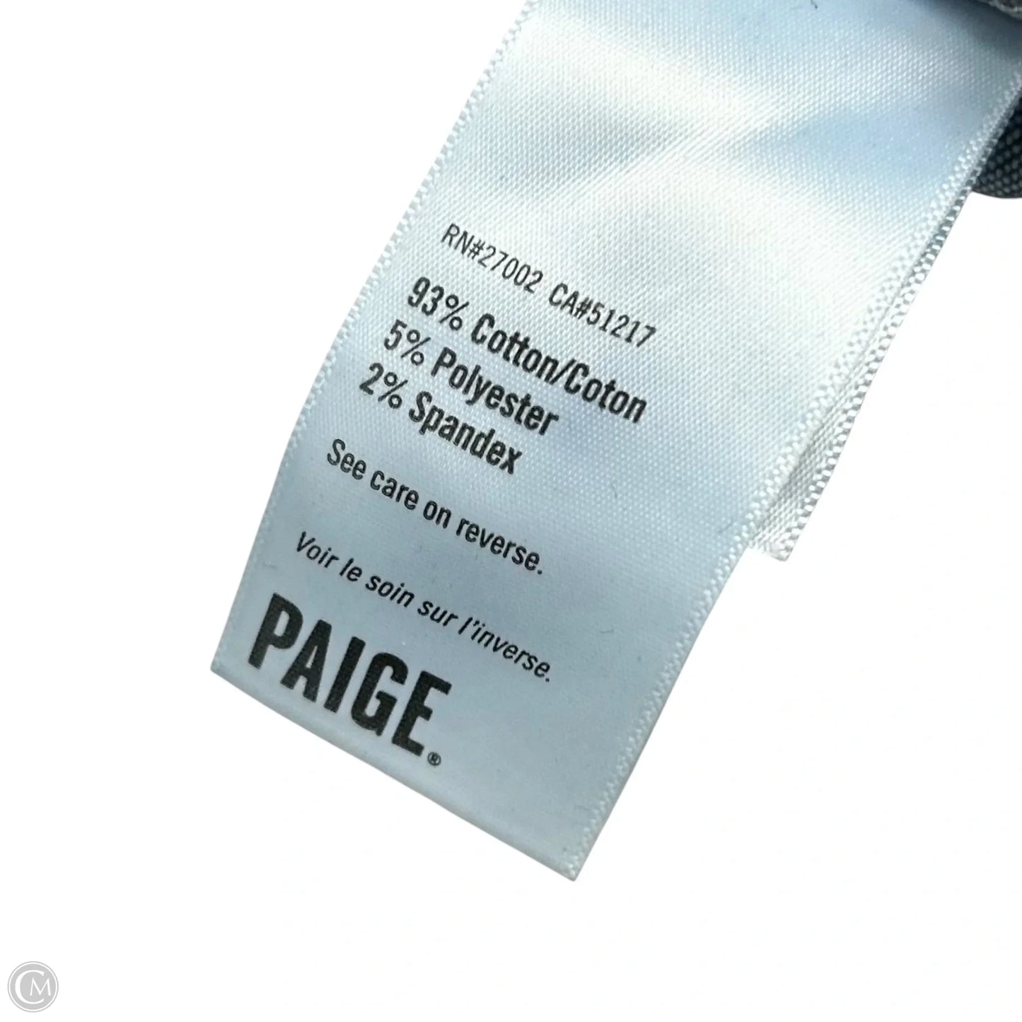 Jumpsuit By Paige In Blue Denim, Size: S