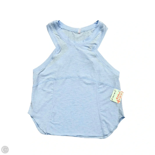 Athletic Tank Top By Free People In Blue, Size: M