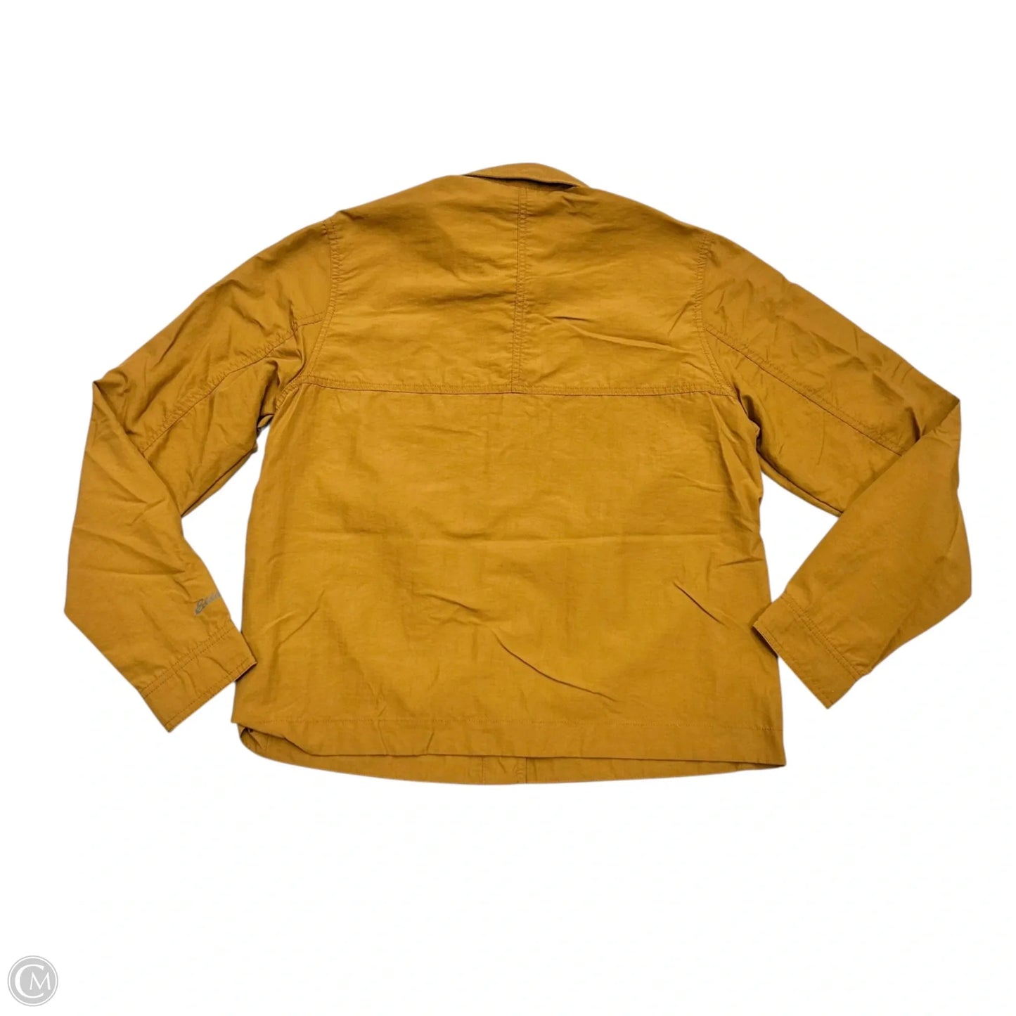 Jacket Utility By Eddie Bauer In Mustard, Size: S