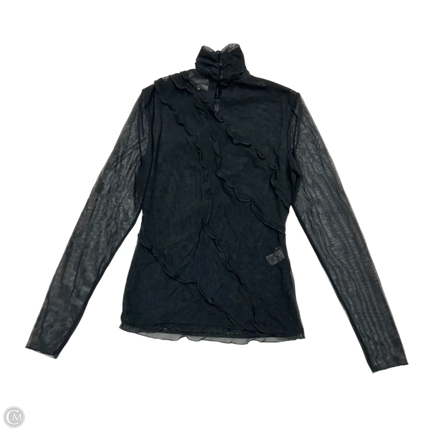 Top Long Sleeve By Cinq A Sept In Black, Size: Xs