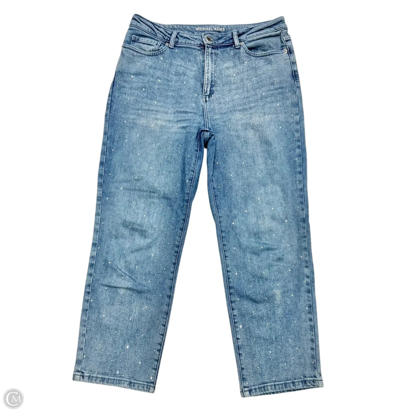 Jeans Designer By Michael Kors In Blue Denim, Size: 10