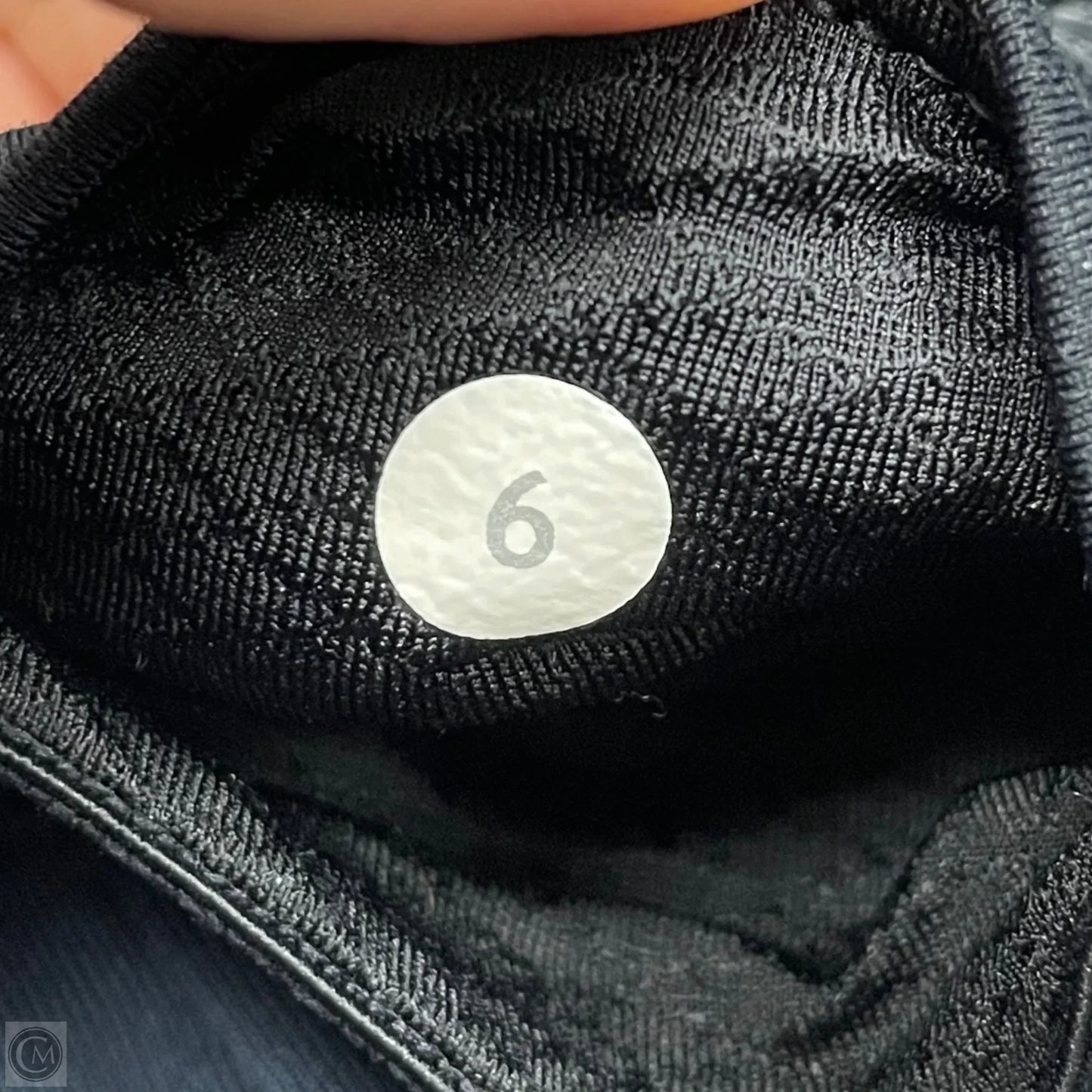 Athletic Shorts By Lululemon In Black & Grey, Size: S