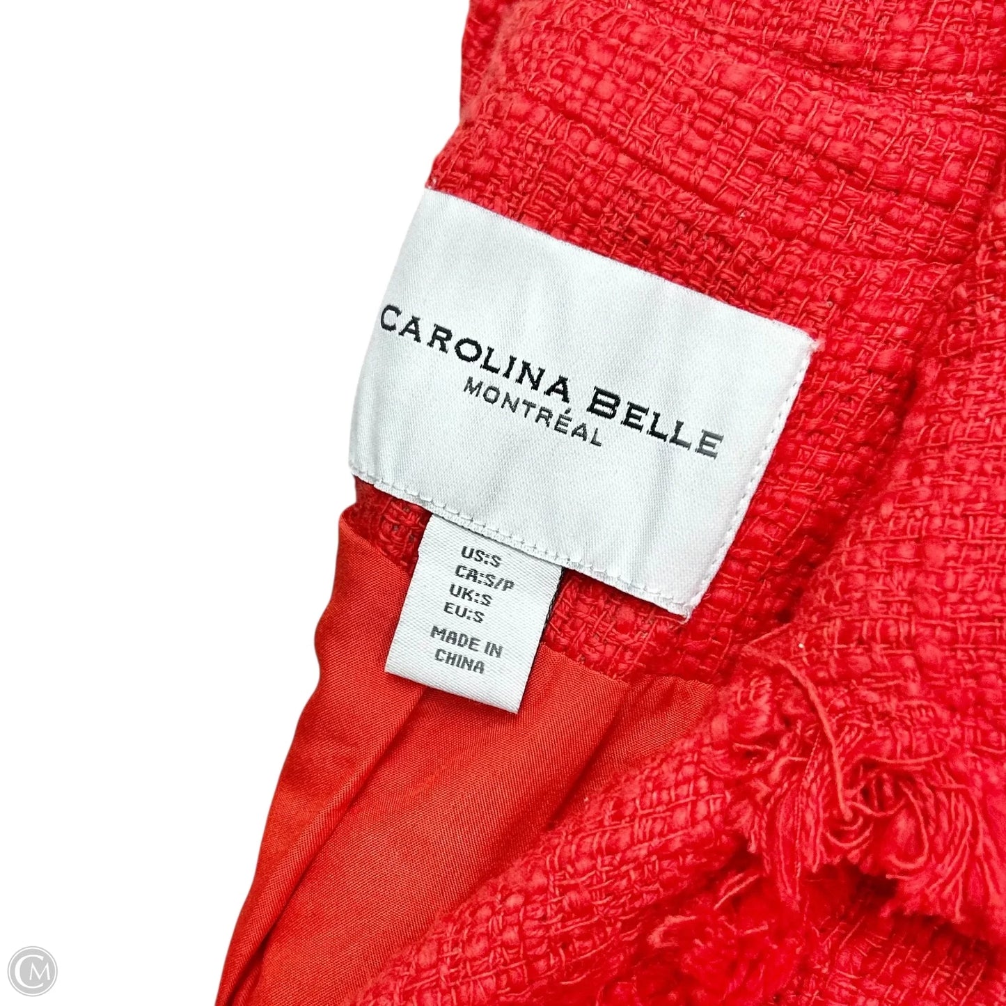 Jacket Other By Carolina Belle In Red, Size: S