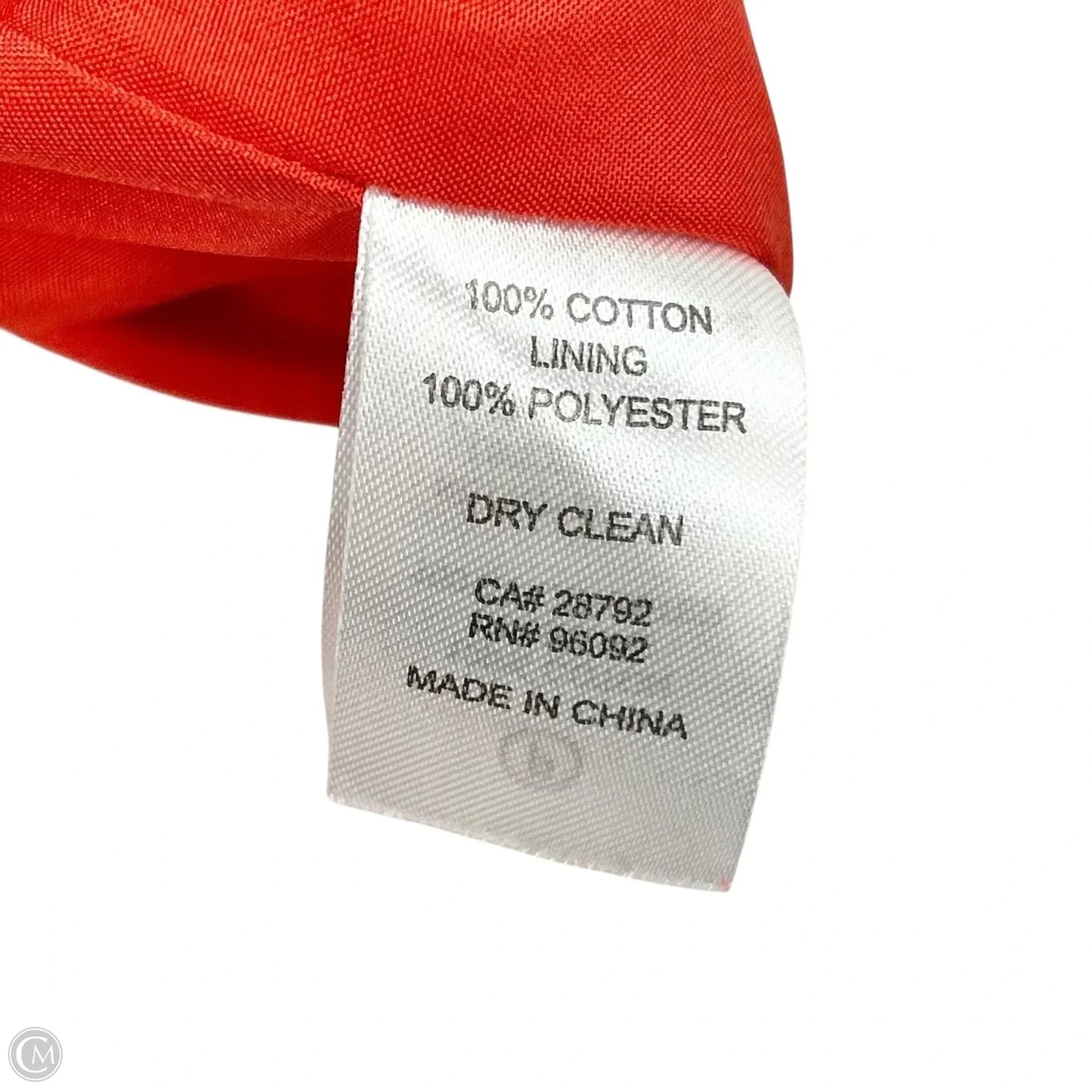 Jacket Other By Carolina Belle In Red, Size: S