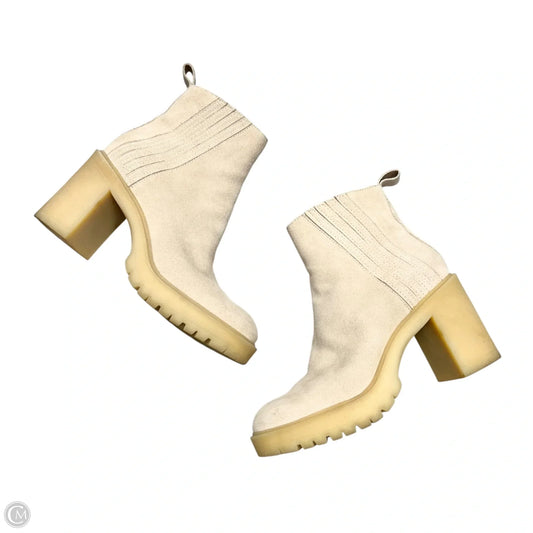 Boots Ankle Heels By Dolce Vita In Taupe, Size: 8.5