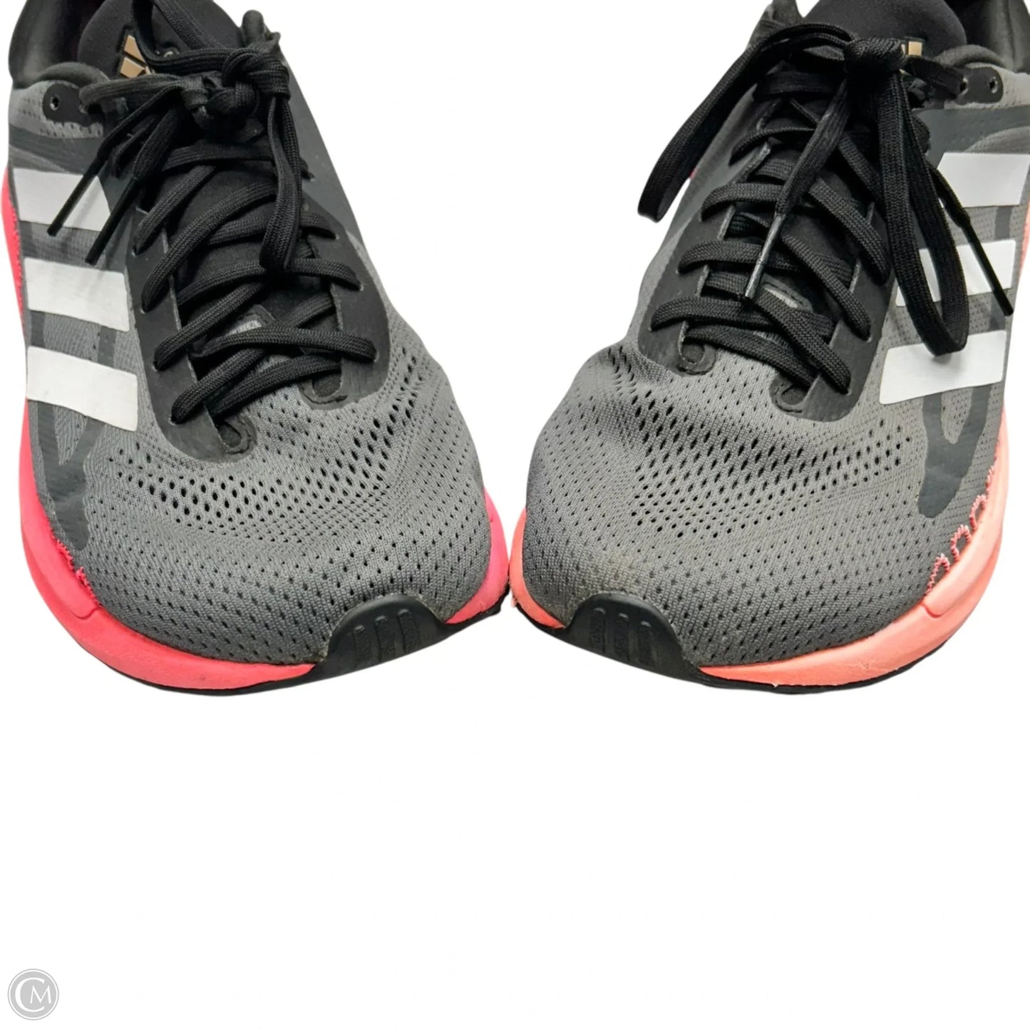 Shoes Athletic By Adidas In Grey & Pink, Size: 8.5