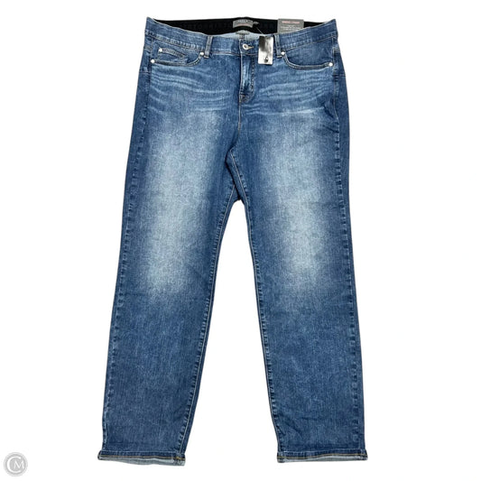 Jeans Straight By Torrid In Blue Denim, Size: 22t