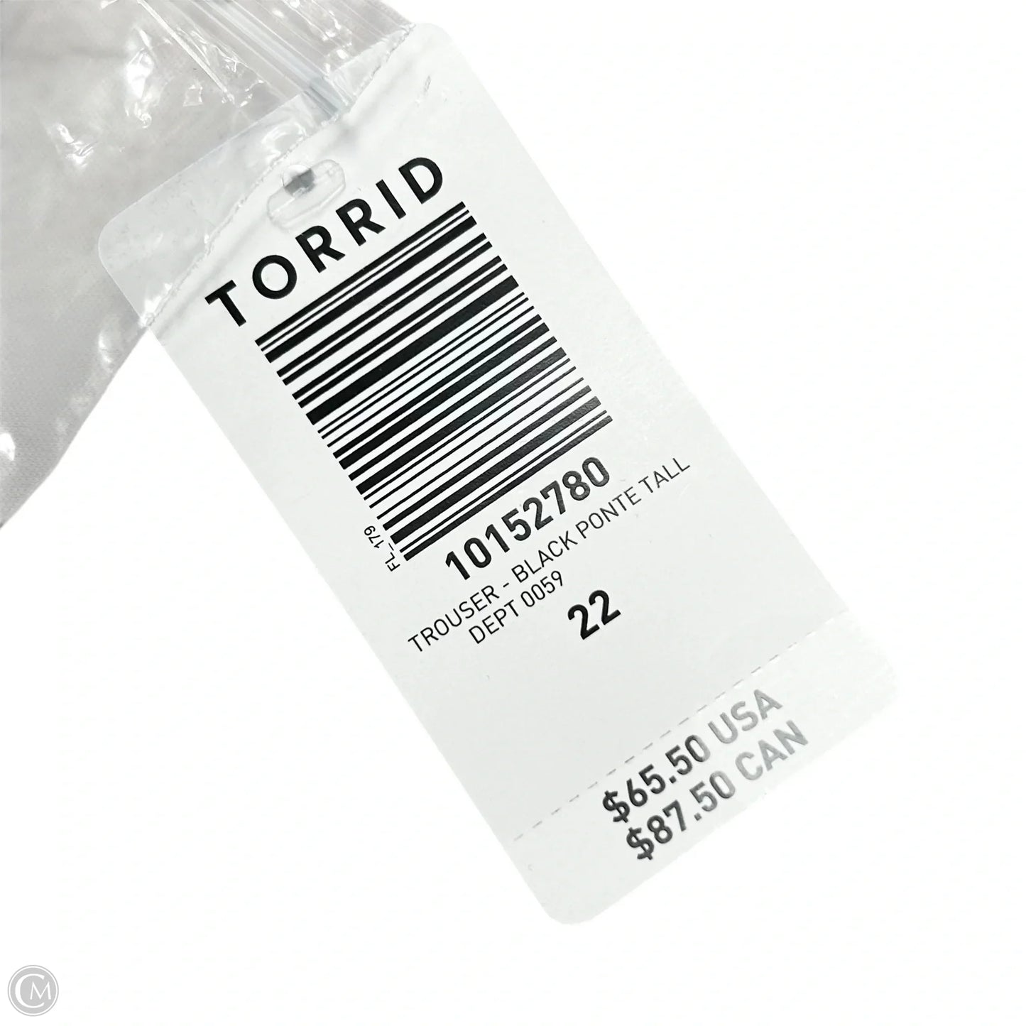 Pants Dress By Studio In Black, Size: 22t