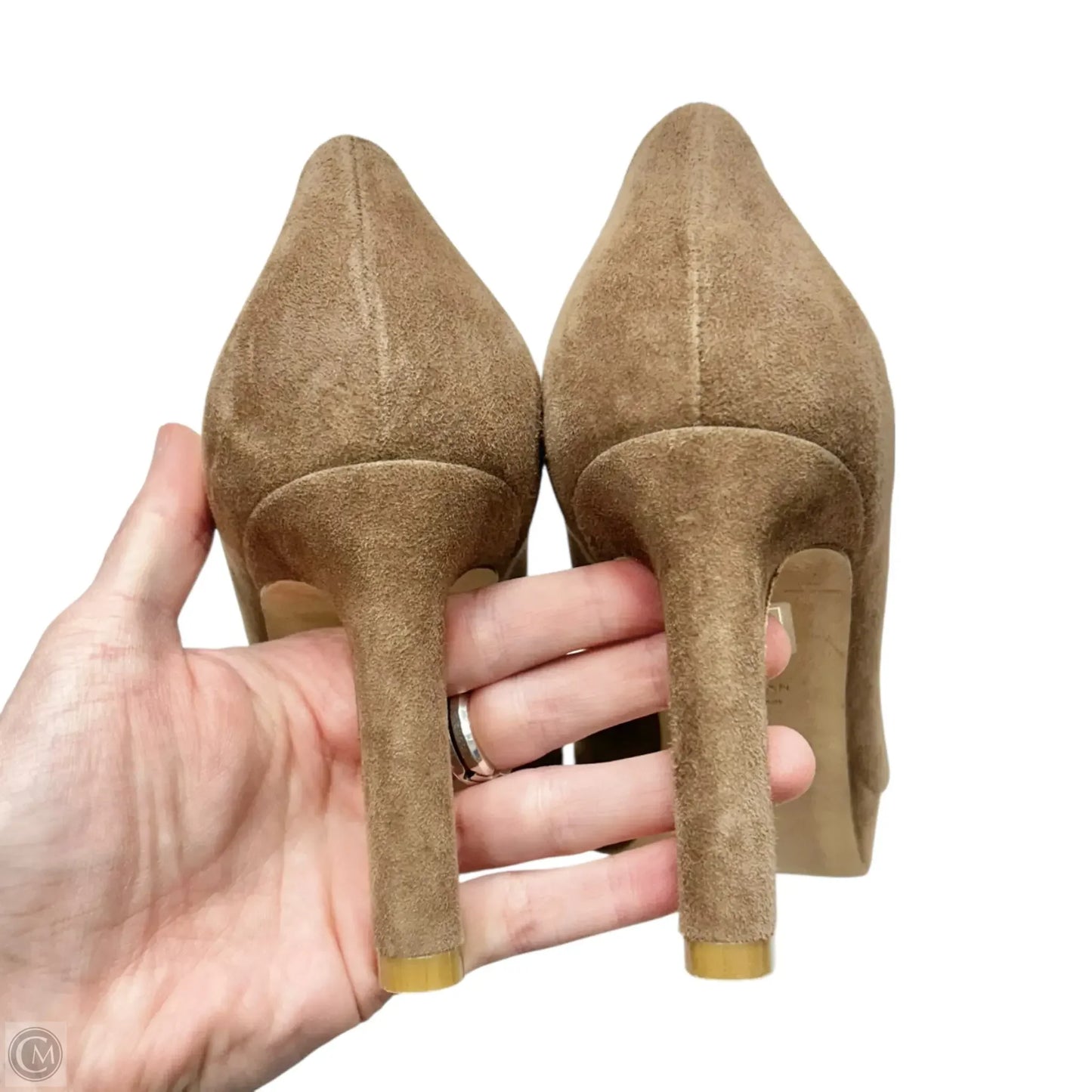 Shoes Designer By Stuart Weitzman In Brown, Size: 9