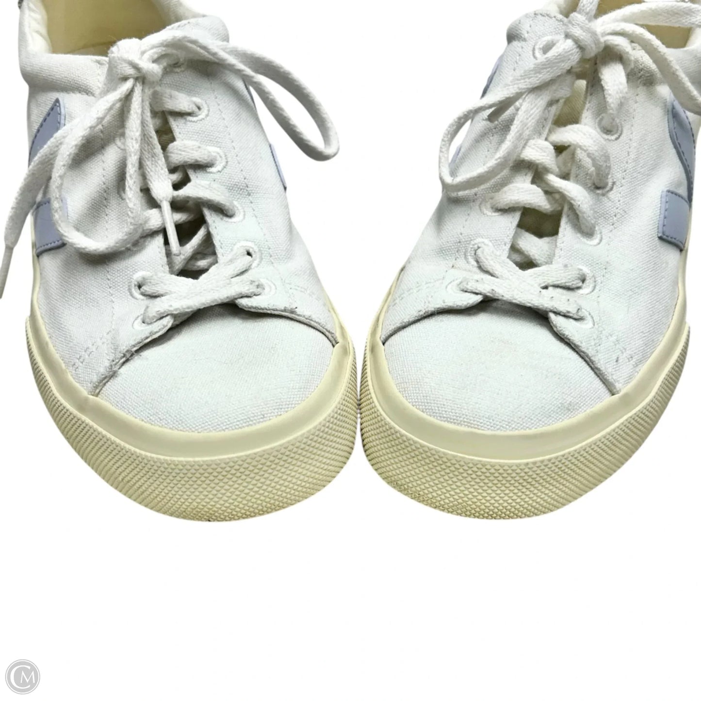 Shoes Sneakers By Veja In Purple & White, Size: 9