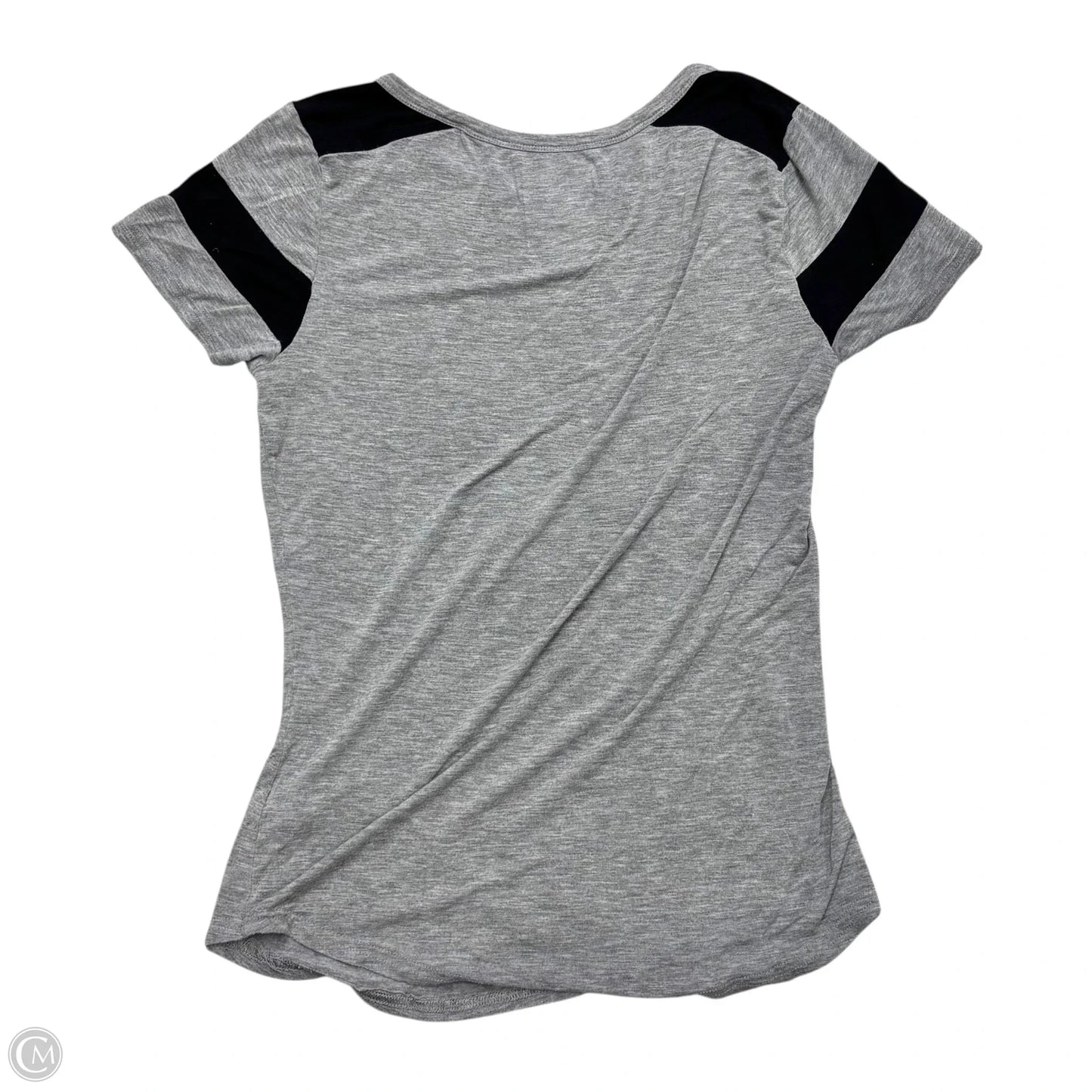 Top Short Sleeve By Nfl In Grey, Size: S