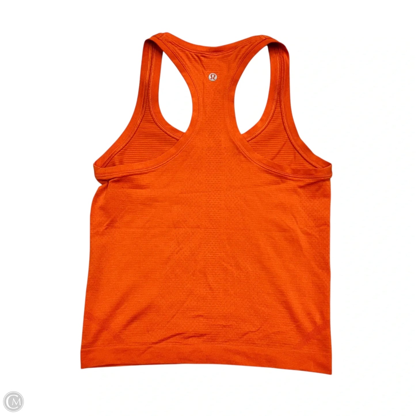 Athletic Tank Top By Lululemon In Orange, Size: Xs