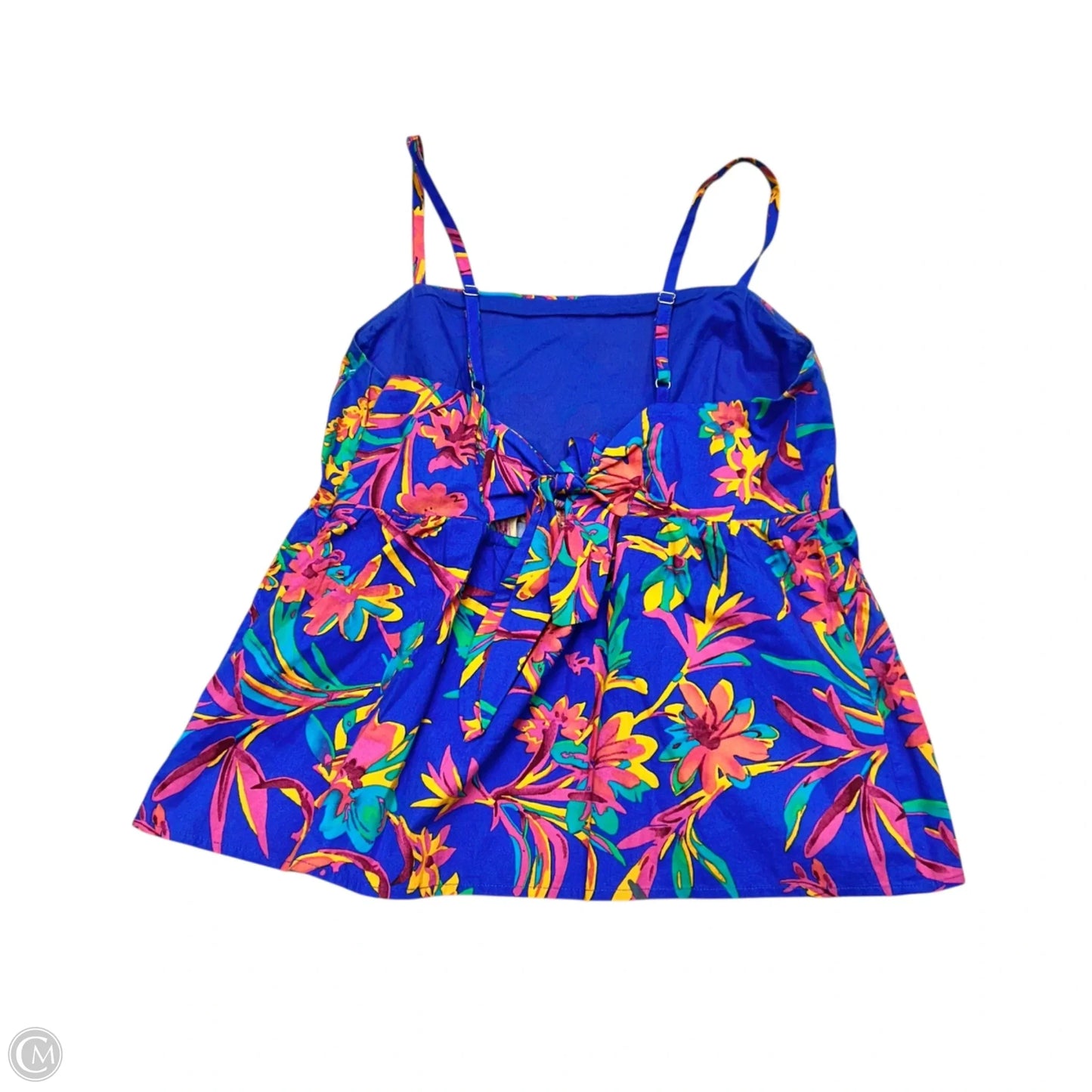 Top Sleeveless By J. Crew In Blue & Pink, Size: S